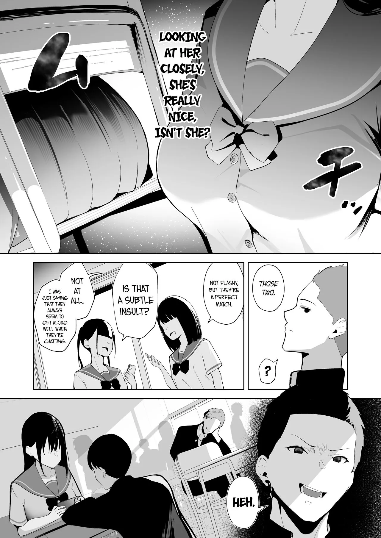 Kamikazari ~Boku no Downer-kei Kanojo ga Class no Kyokon DQN ni Me o Tsukerareta Hanashi~ | Hair Ribbon - How My Reserved Girlfriend Was Targeted By A Big-Cocked Fuckboy In My Class. | Page 12