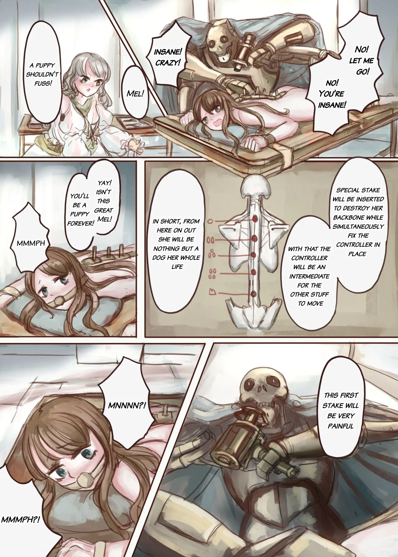 Kanemochi no Ojou-sama ga Dorei o Katte Wanko ni Kaizou suru Hon | The Wealthy Young Lady Who Bought A Slave And Turned Her Into A Puppy | Page 19