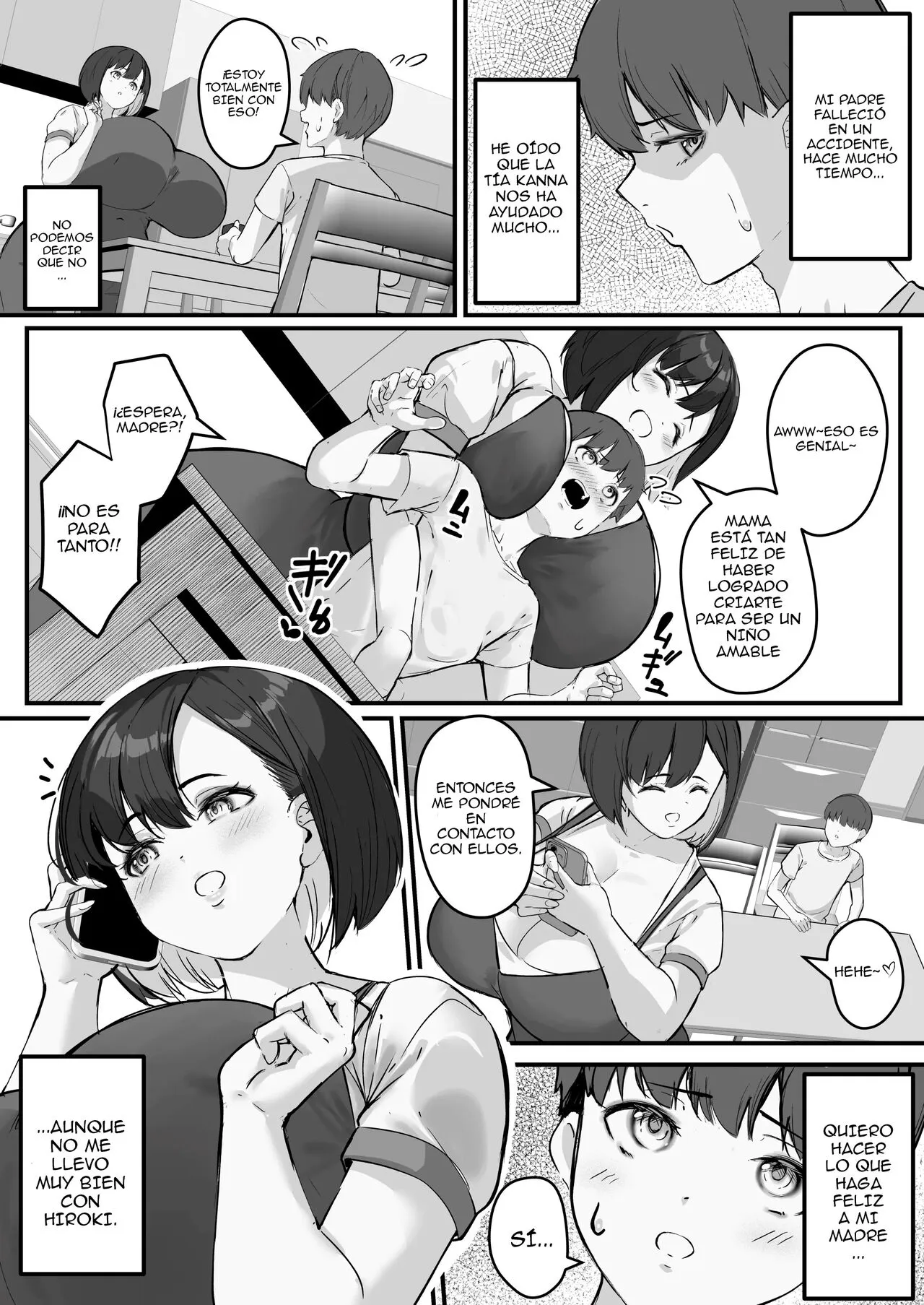 Netorare Kaa-san - Kaa-san ga Aitsu no Nikubenki ni Natta Hi 1-2 | Page 5