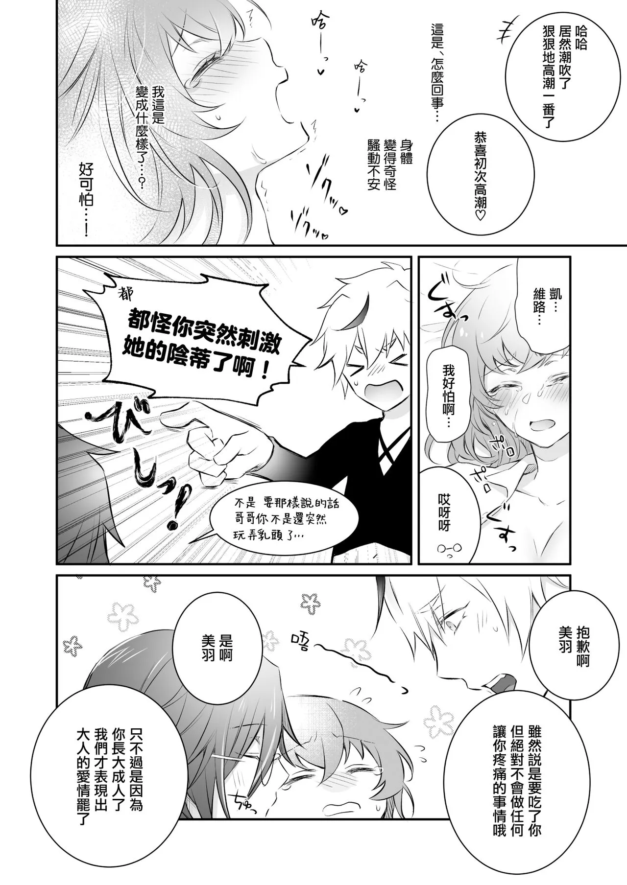 Mayoikonda hinadori wa kuro Erufu no kyodai ni dekiai sa reru | 误入的雏鸟被黑妖精兄弟溺爱 1 | Page 11