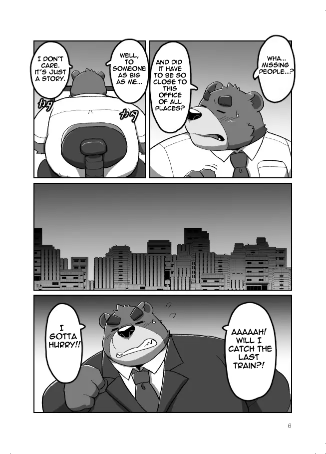 Roshutsu Hentai Dosukebear| Exhibitionist Pervert Dosukebear | Page 5