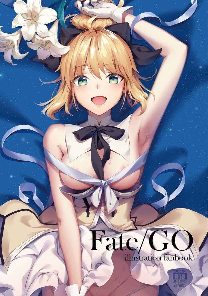 (C96) [Kuwaiya (Amahane Yarashii, Hakureishi)] Fate/GO illustration fanbook (Fate/Grand Order) [Sample]'s first page