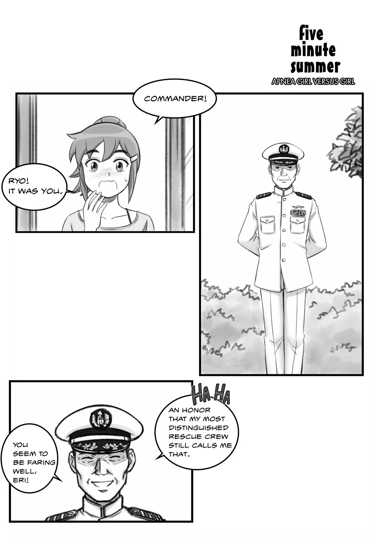 Apnea Girl Versus Girl | Page 237