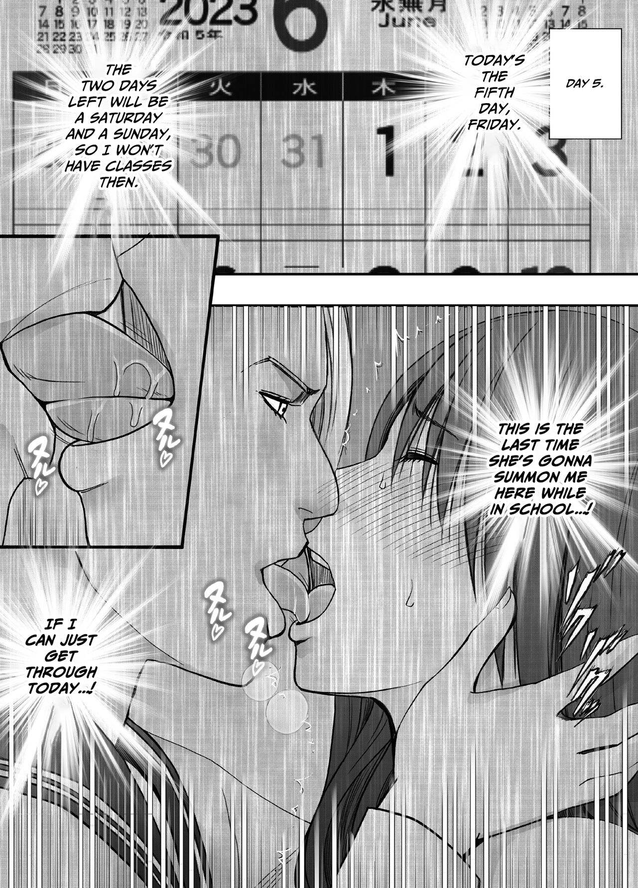 Les no Ryuugakusei ni Isshuukan Moteasobareta Watashi | I was toyed with for a week by a lesbian exchange student. | Page 36