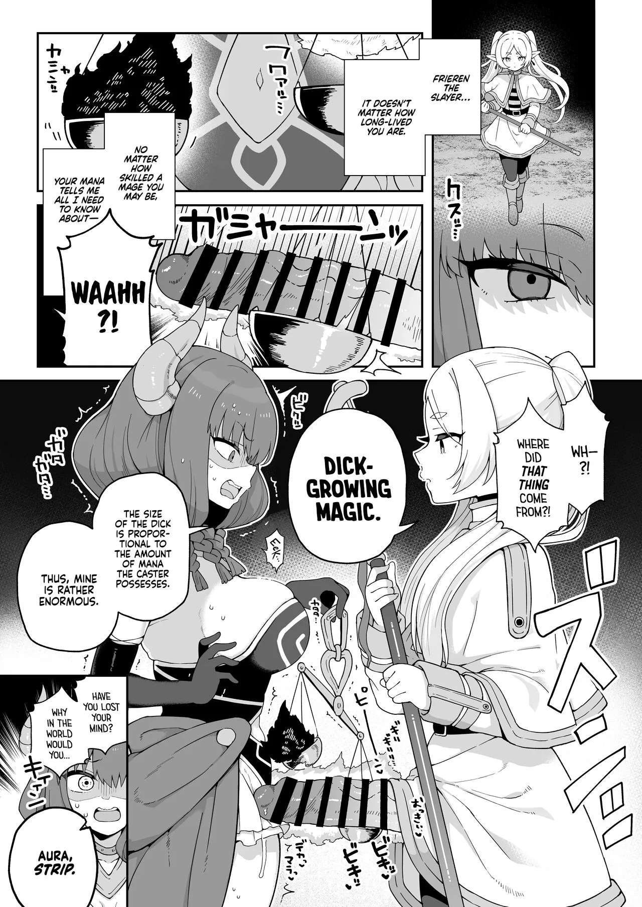 Chinpo ga Haeru Mahou da yo. | Magic That Grows A Giant Dick | Page 2