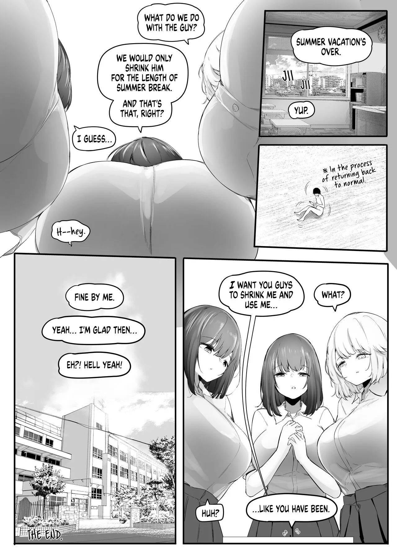 Chiisaku Sareta Natsuyasumi | Smaller Summer Vacation | Page 51