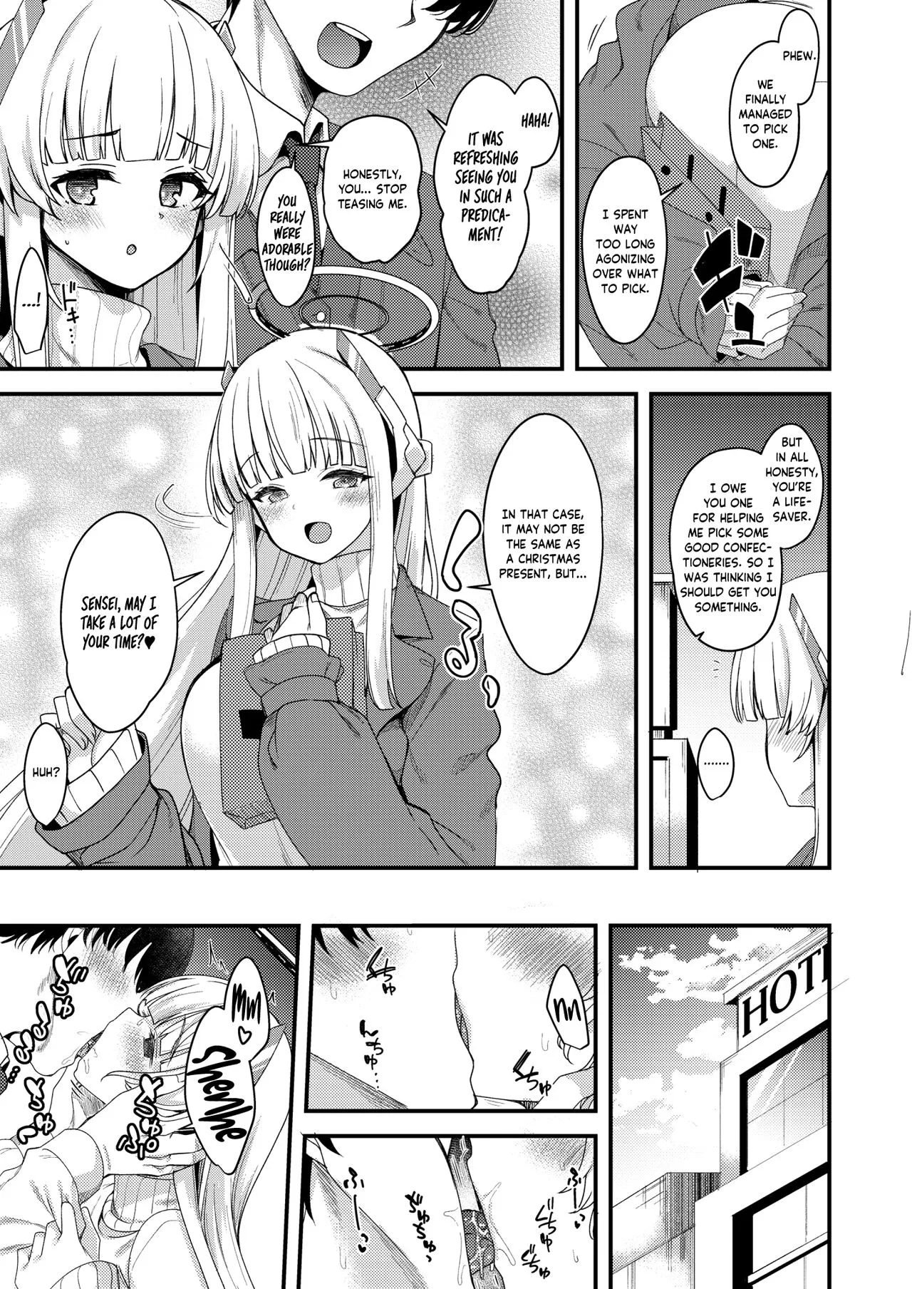 Sensei Iippai Ojikan Itadaichaimasu ne | Sensei, may I take a lot of your time? | Page 4