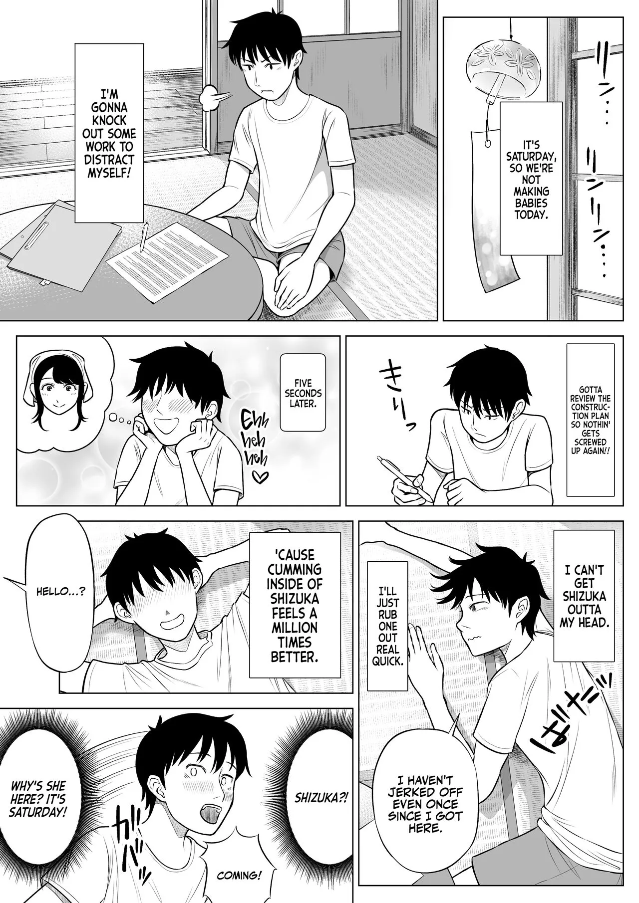 Ore ga Dairi Tanetsuke Suru Koto ni Natta Hitozuma Tachibana Shizuka-san wa Nannimo Shiranai! | Shizuka Tachibana, the Housewife Who Collects My Sperm Donations, Doesn’t Know a Damn Thing!! | Page 60