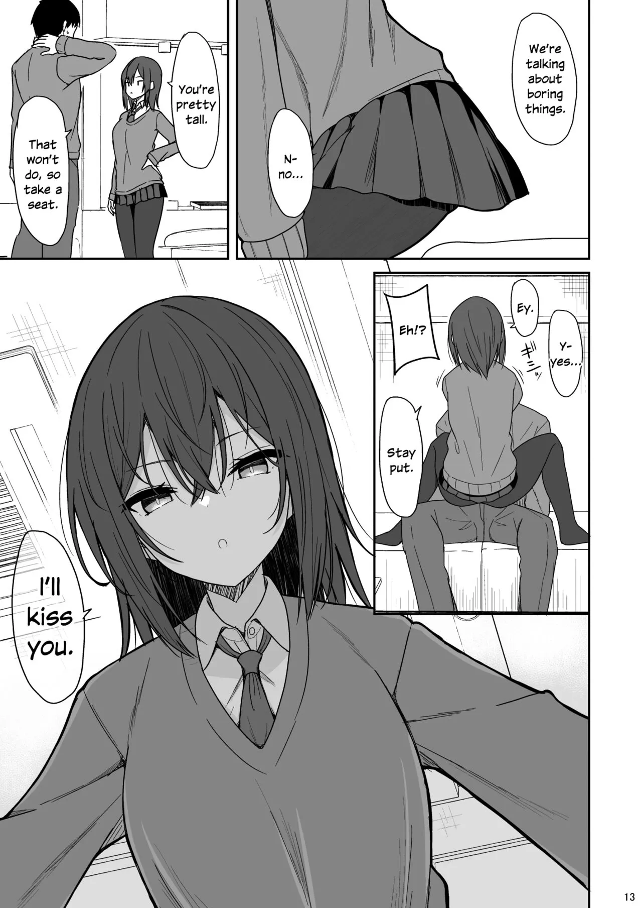 Tsumetai Senpai ga Mukyoka Nakadashi Sareru made | Page 12