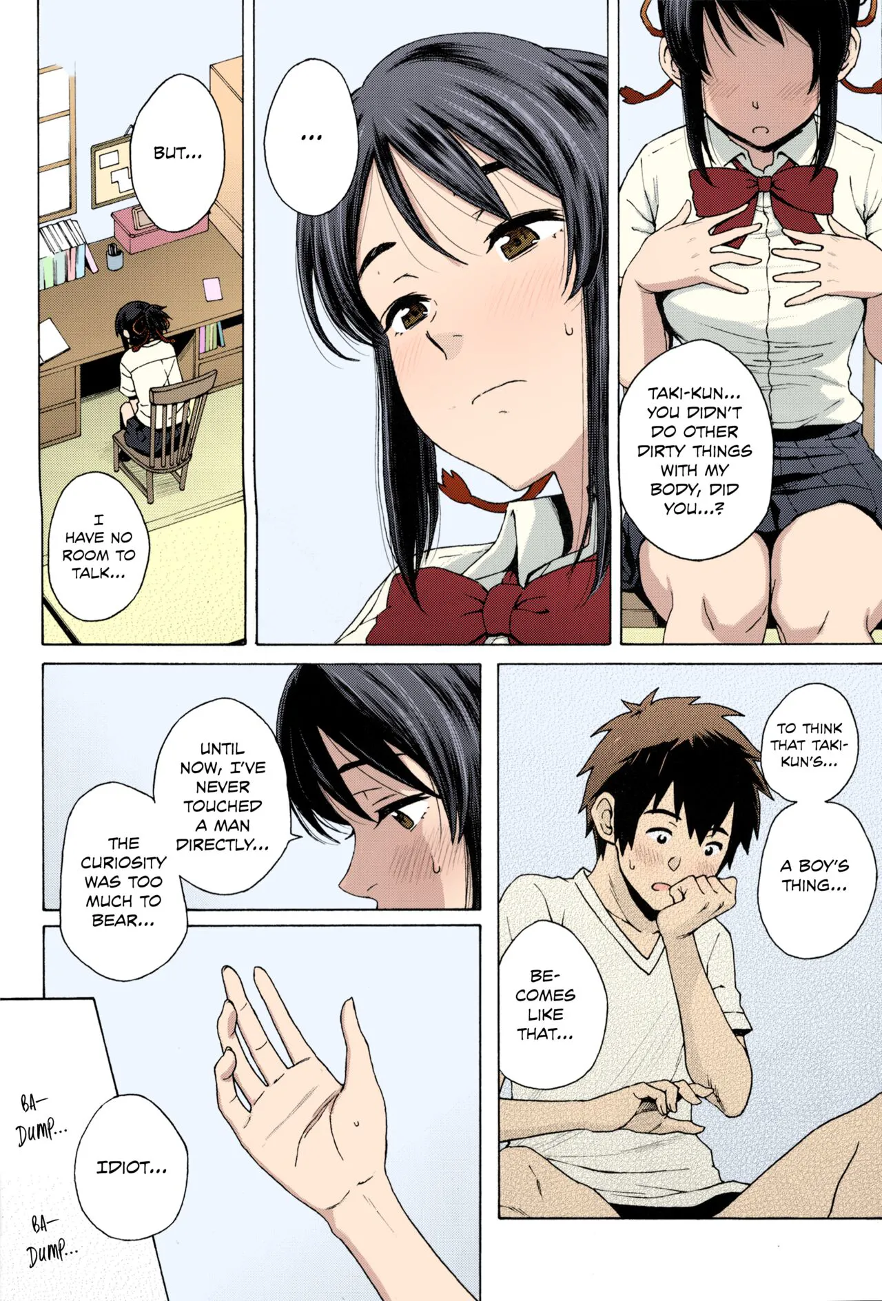 Kimi no Na wa. - & and & - Mitsuha Miyamziu & Teshigawara Katsuhiko | Page 6