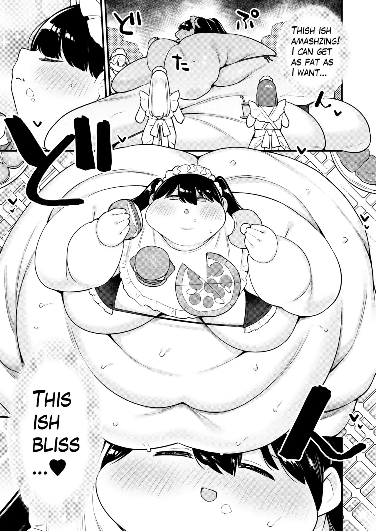 Ayano's Weight Gain Diary: Dream! | Page 7