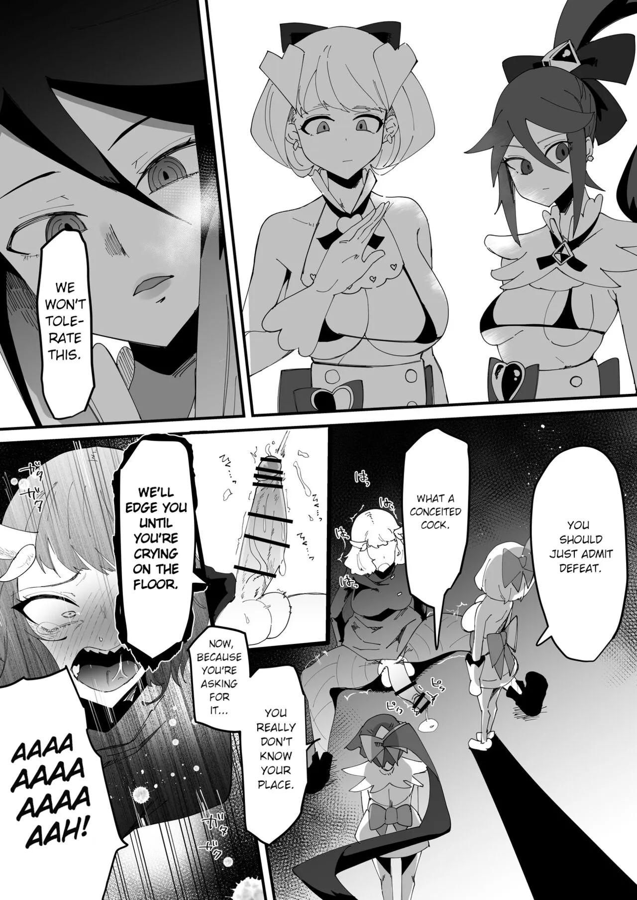 Saikyou Mazoku wa Kuso Zako Dame Maso Chinpo | Page 32