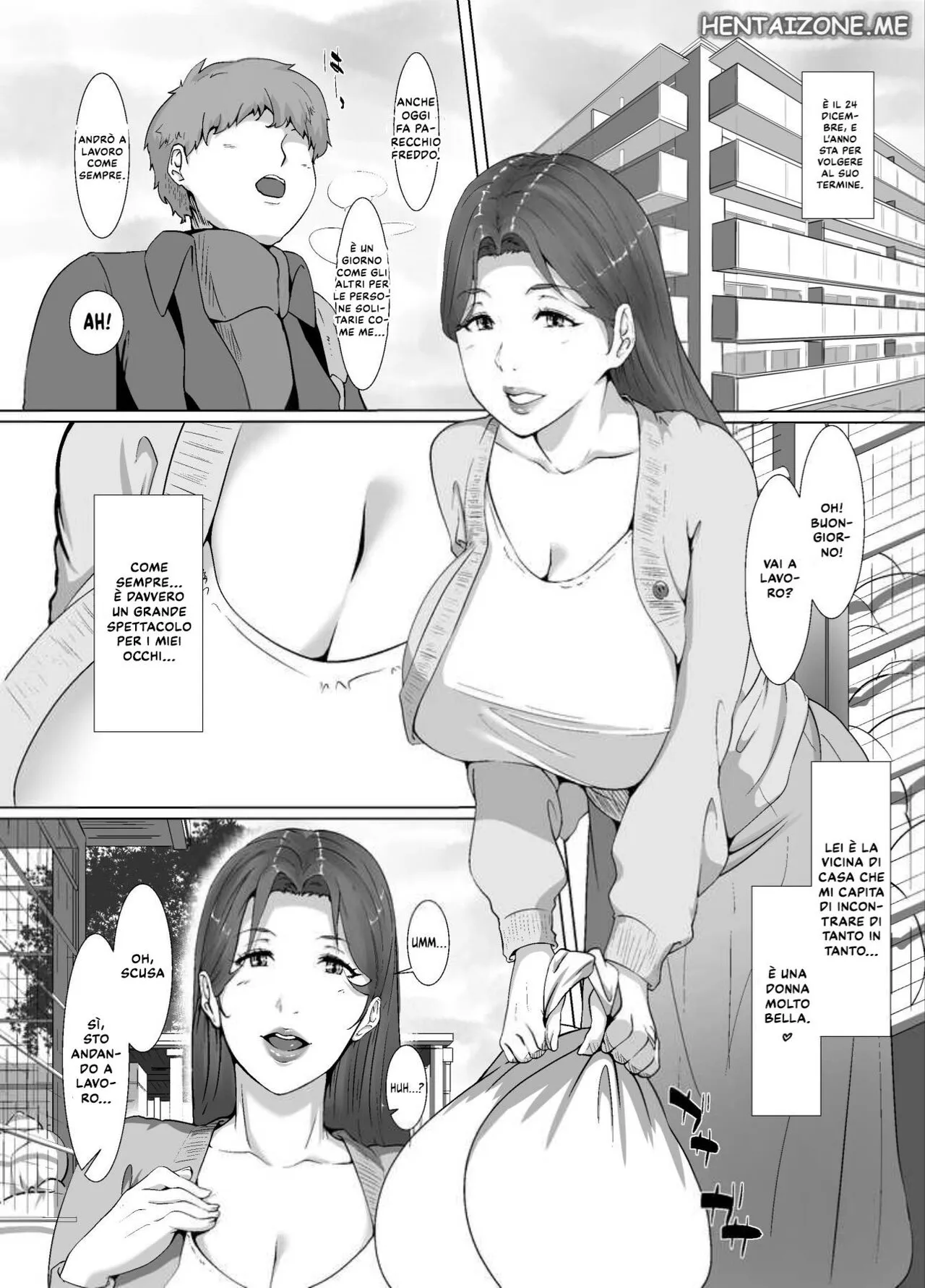 Seiya wa Otonari no Oku-san to | Natale con La Mia Vicina di Casa | Page 3