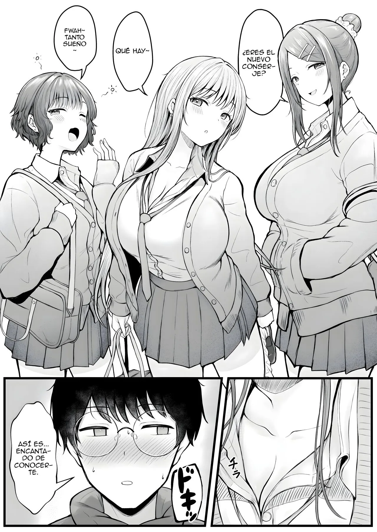 Joshiryou Kanrinin no Boku wa Gal Ryousei ni Furimawasarete masu 1-2 | Influenciado por las Gals del dormitorio de chicas que administro Parte 1 y 2 | Page 4