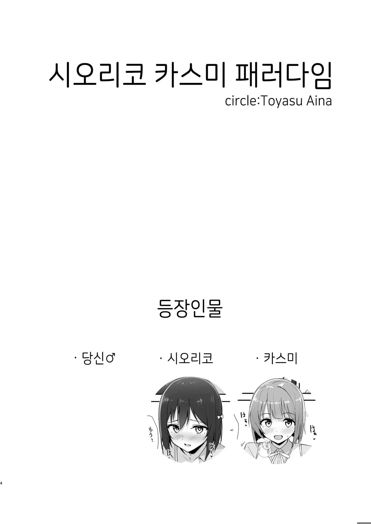 Shioriko Kasumi Paradigm | 시오리코 카스미 패러다임 | Page 3