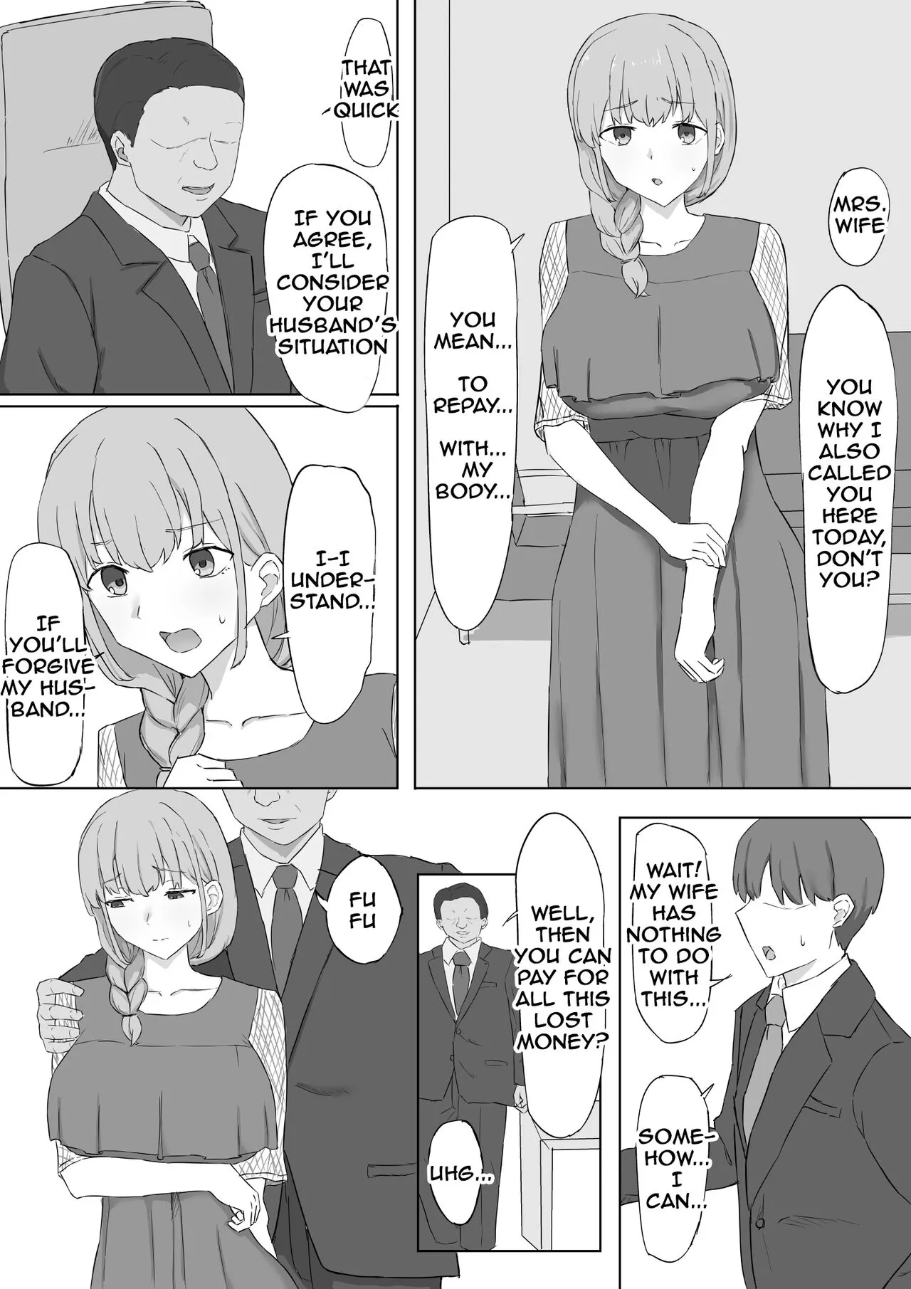 Tsuma ga Shachou ni Netorareru | My wife gets stolen by the President | Page 3