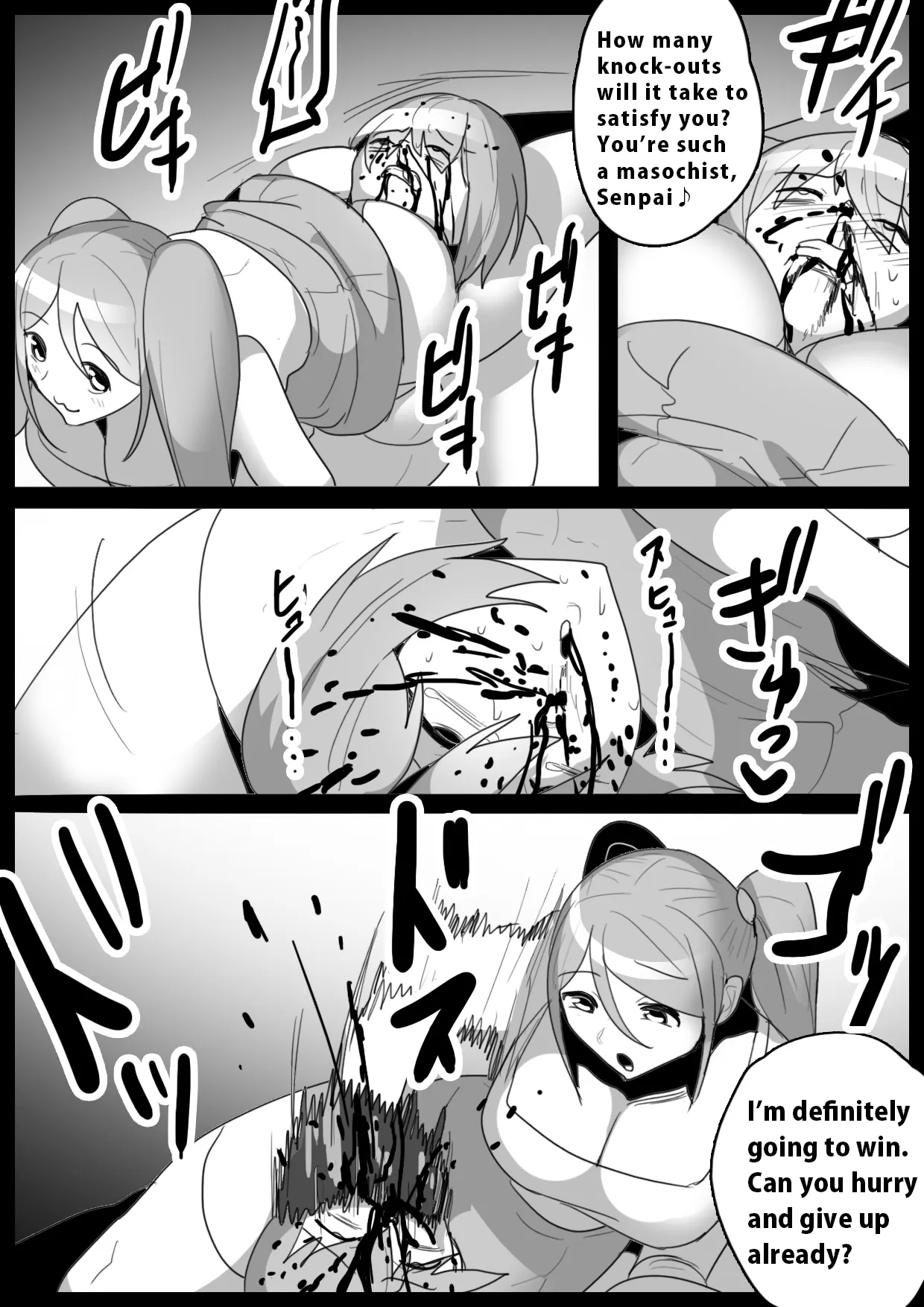 Akogare no Senpai no Mae de, Kouhai Wrestler ni Kaeriuchi ni Sare, Kutsujokuteki ni Make o Mitomesaserareta Hanashi. | Crushed by her Kouhai: Defeated and Disgraced before her Beloved Senpai | Page 21