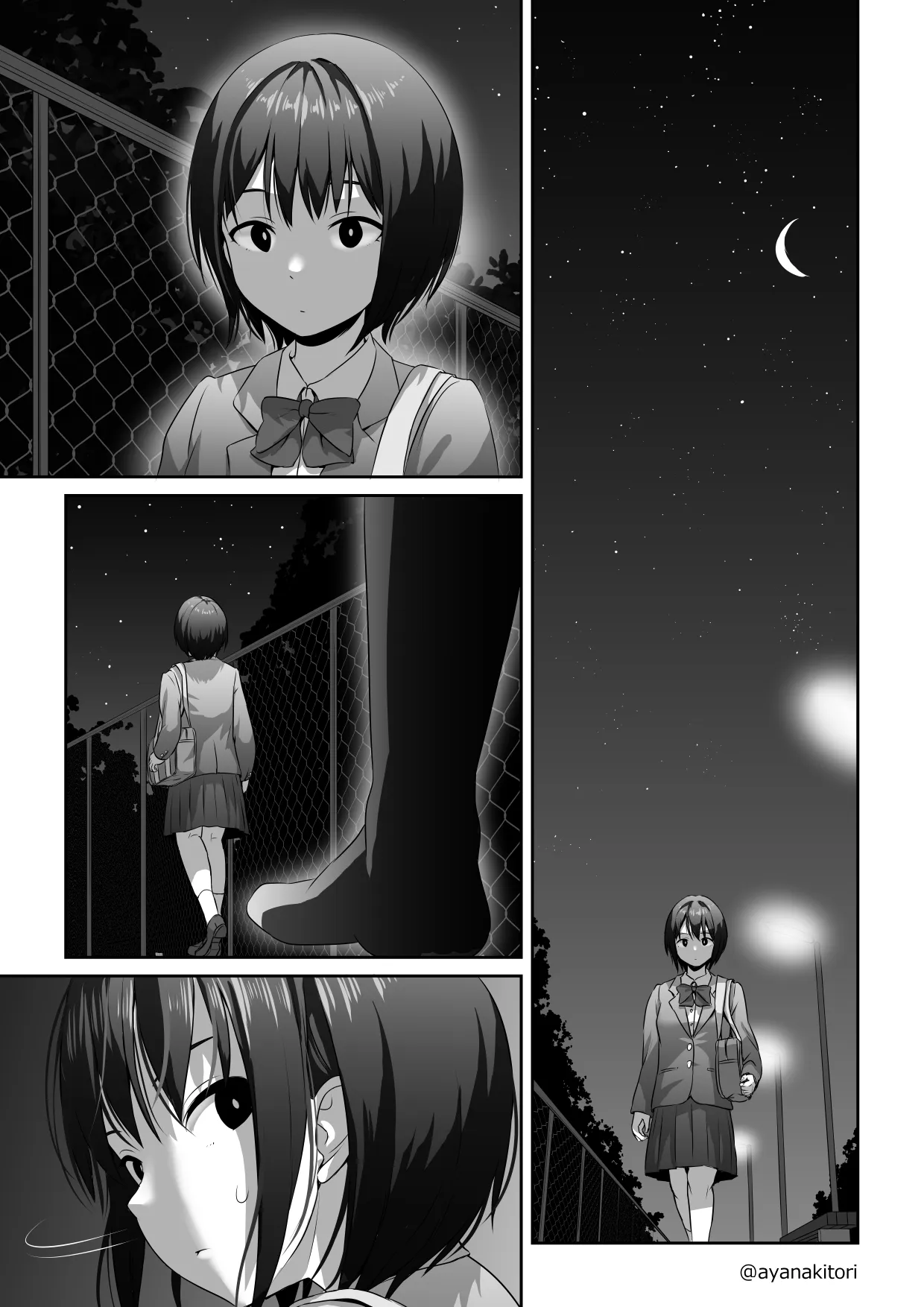 Yomichi de Encounter suru Futanari-chan | Page 5