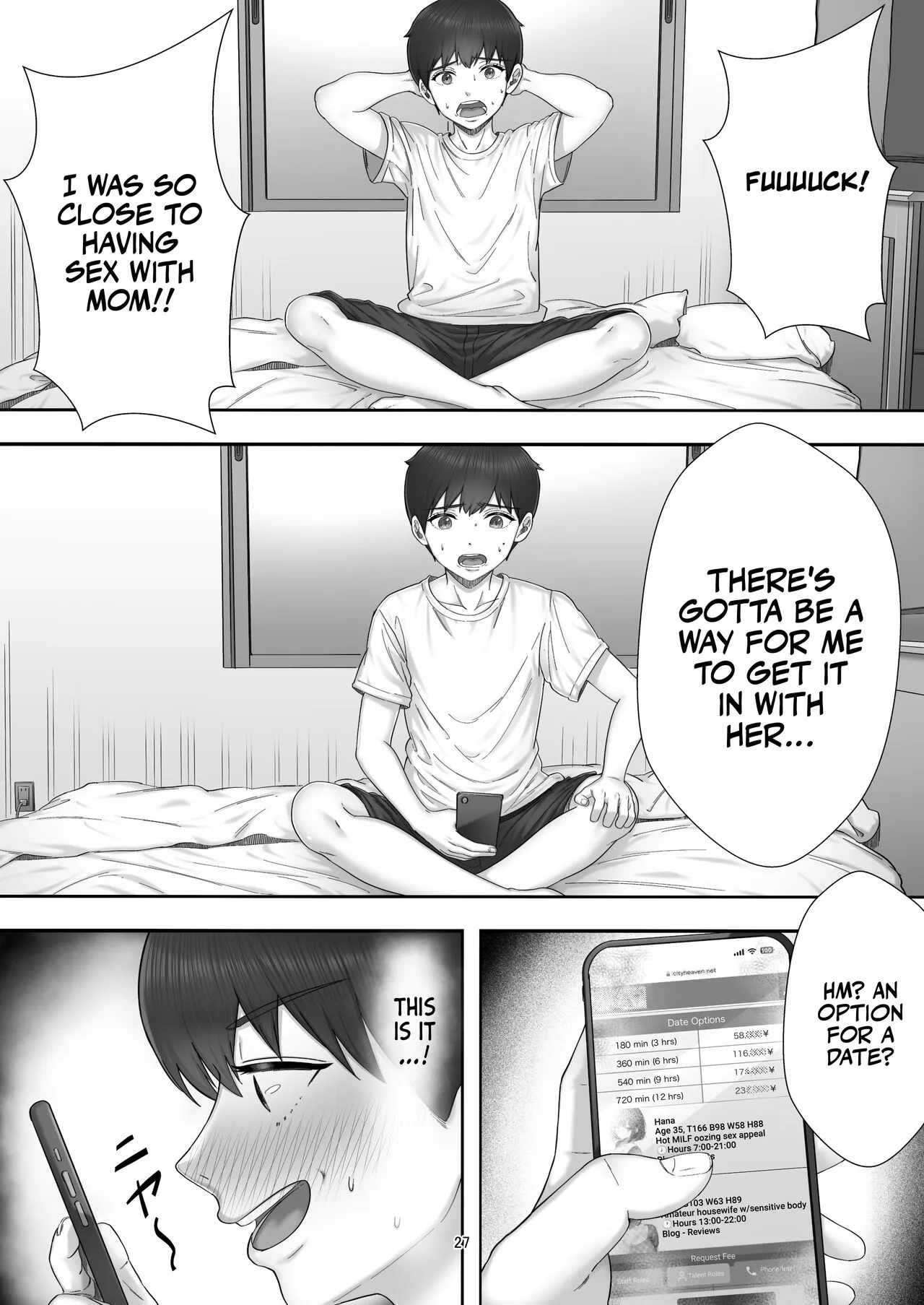 DeliHeal Yondara Gachi no Kaa-chan ga Kita Hanashi. | When I Ordered a Call Girl My Mom Actually Showed Up. | Page 26