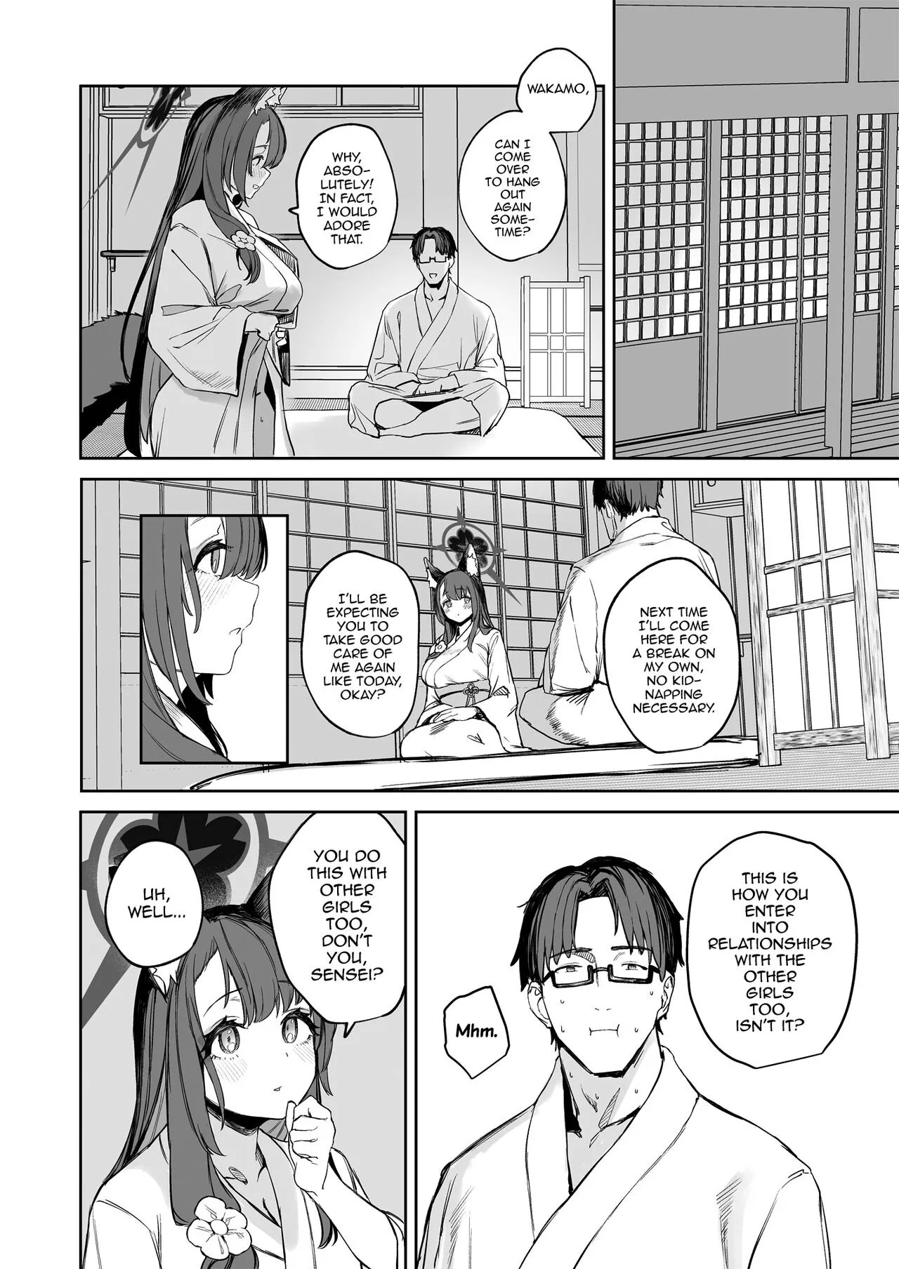 Yane no Shita Wakamo to Futari Omotenashi | Underneath One Roof, Together With Wakamo, Hospitality. | Page 30