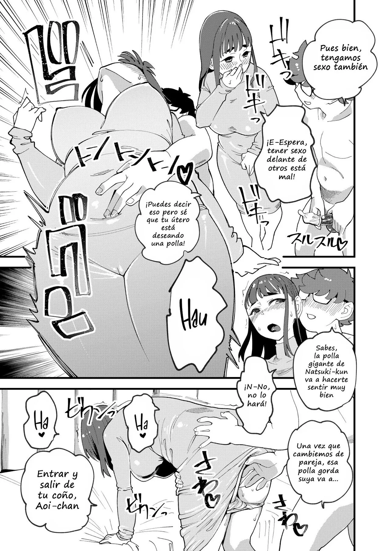 Kyouyuu Kanojo 2nd Haramase Swapping | My Best Friend's Girlfriend 2nd - Impregnation Swap | Page 12