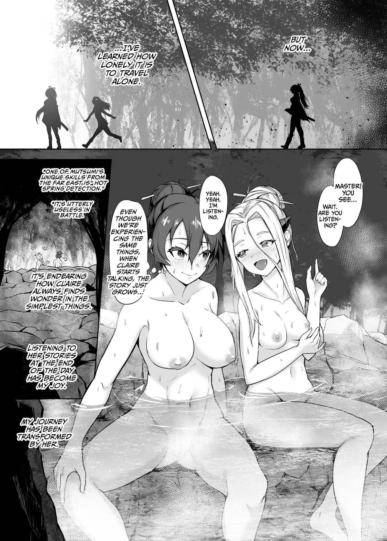 Tsuyoku Yasashii Onna Samurai, Futanari ni Kaerare Tasuketa Musume ni Level Drain Sareryoku de Nejifuserare Kyousei Shasei | Page 8