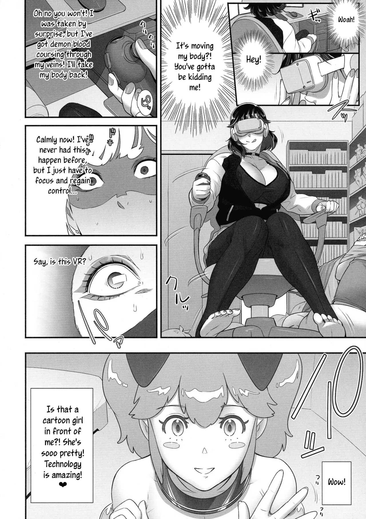 Nihon Futa Reibaishi Oni Yoku Mode  | Japanese futanari medium's demon lust mode, Part 1 | Page 14