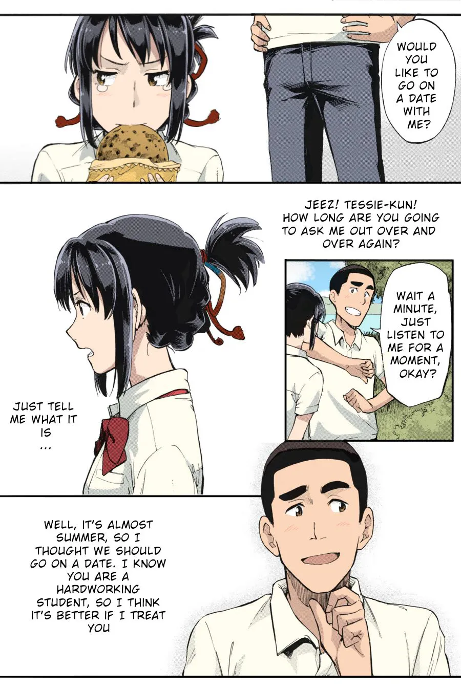 Kimi no Na wa. - & and & - Mitsuha Miyamziu & Teshigawara Katsuhiko | Page 55