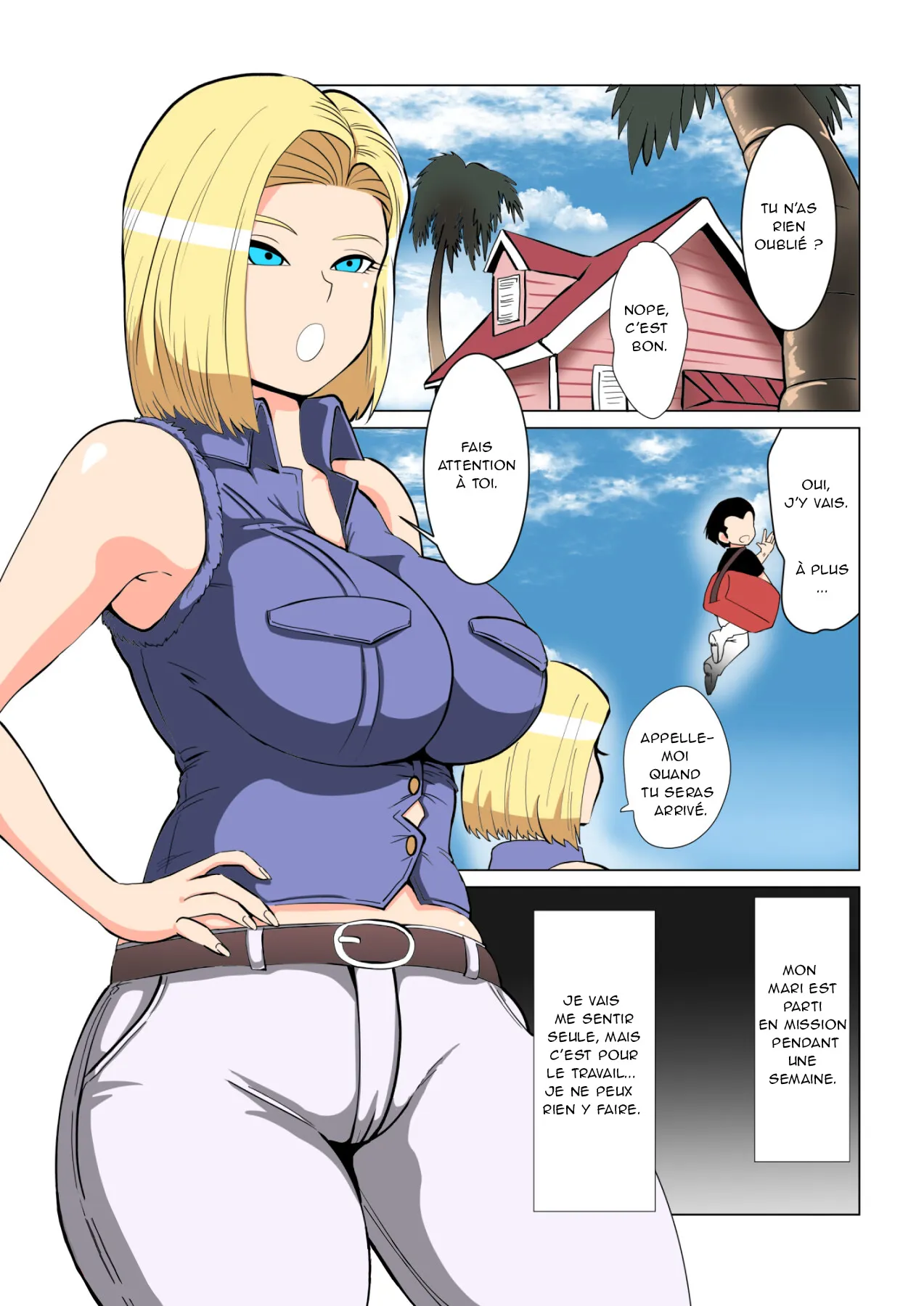 DRAGON-HOLE Kinpatsu no Hitozuma Hen | DRAGON-HOLE Blonde Housewife Edition | Page 3