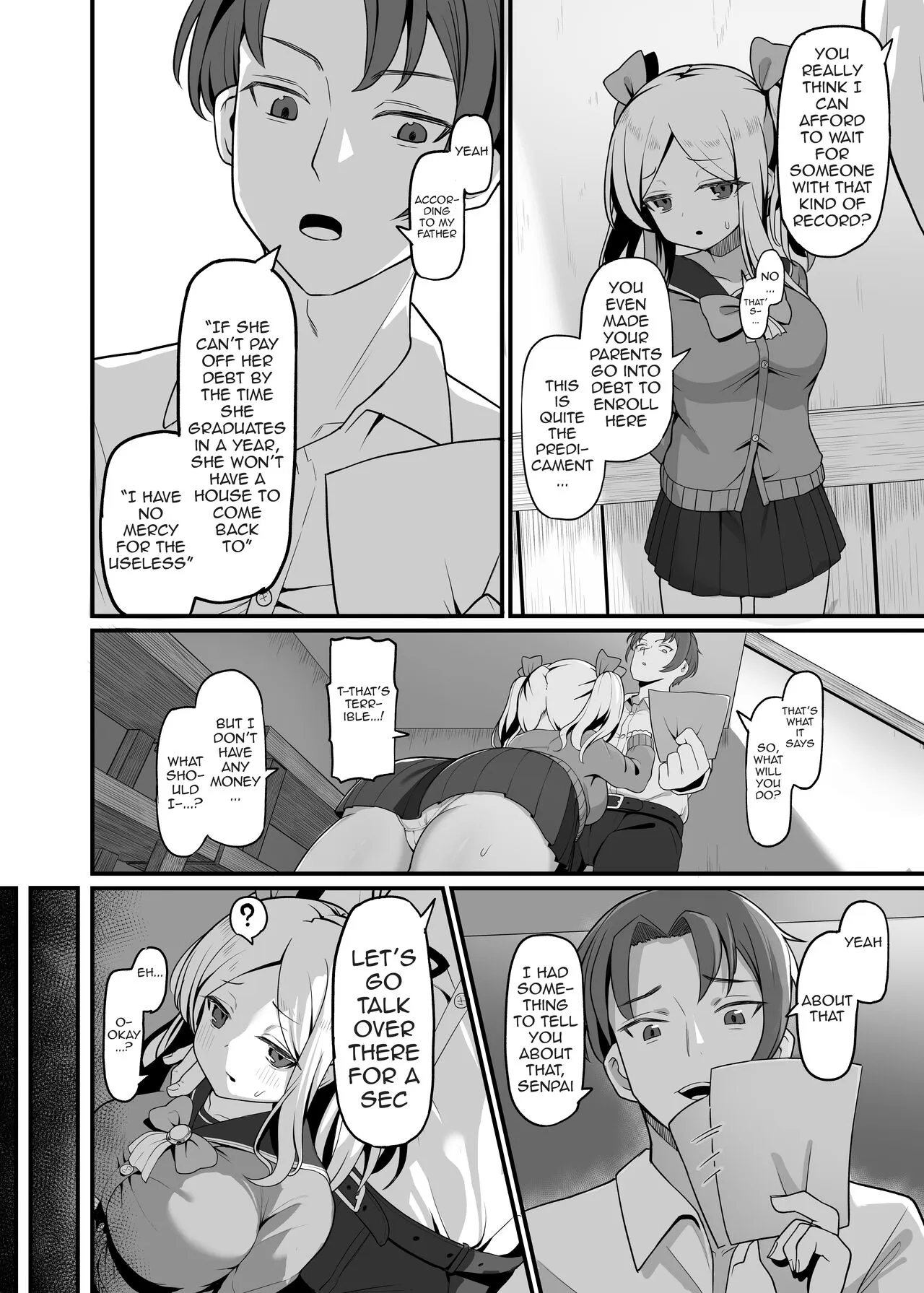 Chicchakute Dekai Senpai. | My Tiny and Huge Senpai   | Page 3