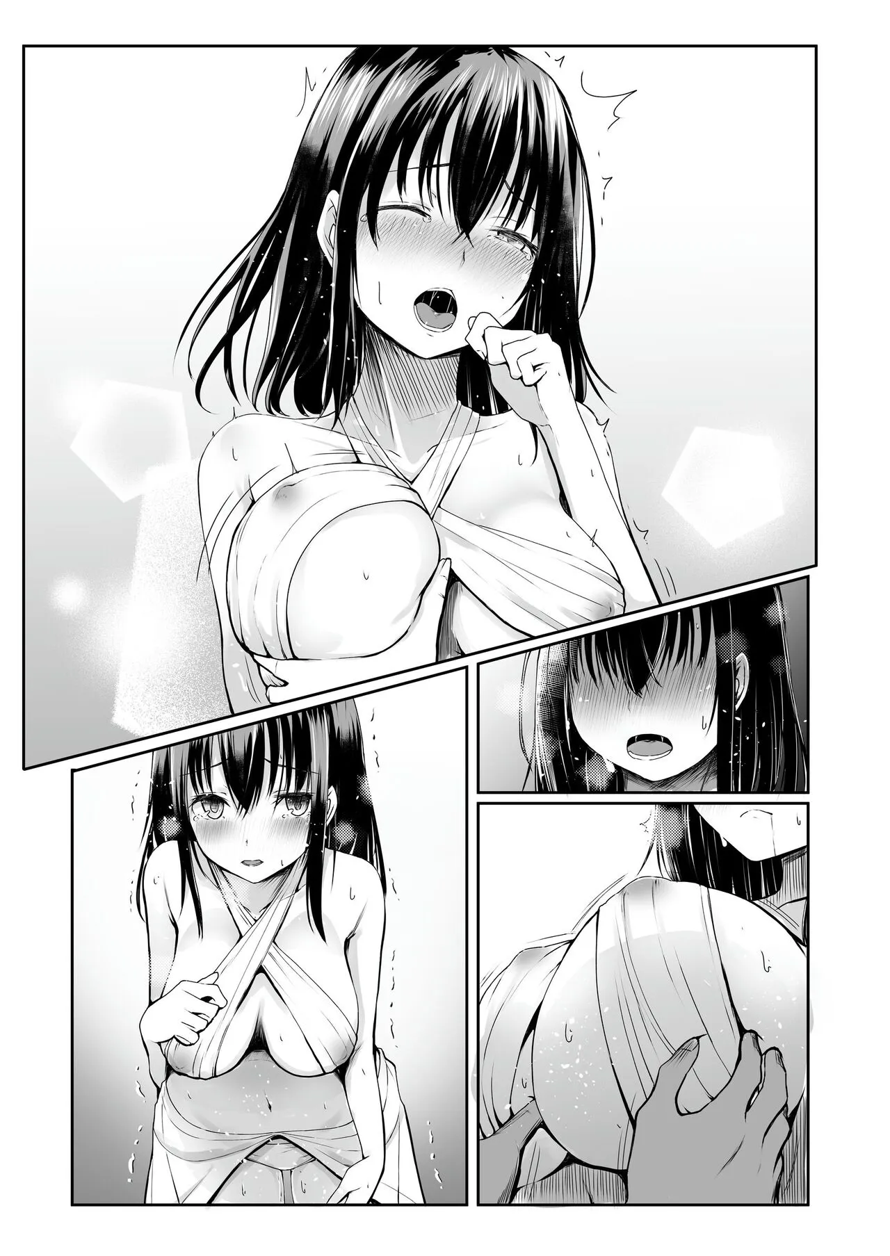 Nani mo Shiranai  Kurokami  Seijo ga Akutoku  Shikyou  ni Manjo o Yogosareru Hanashi | Page 39