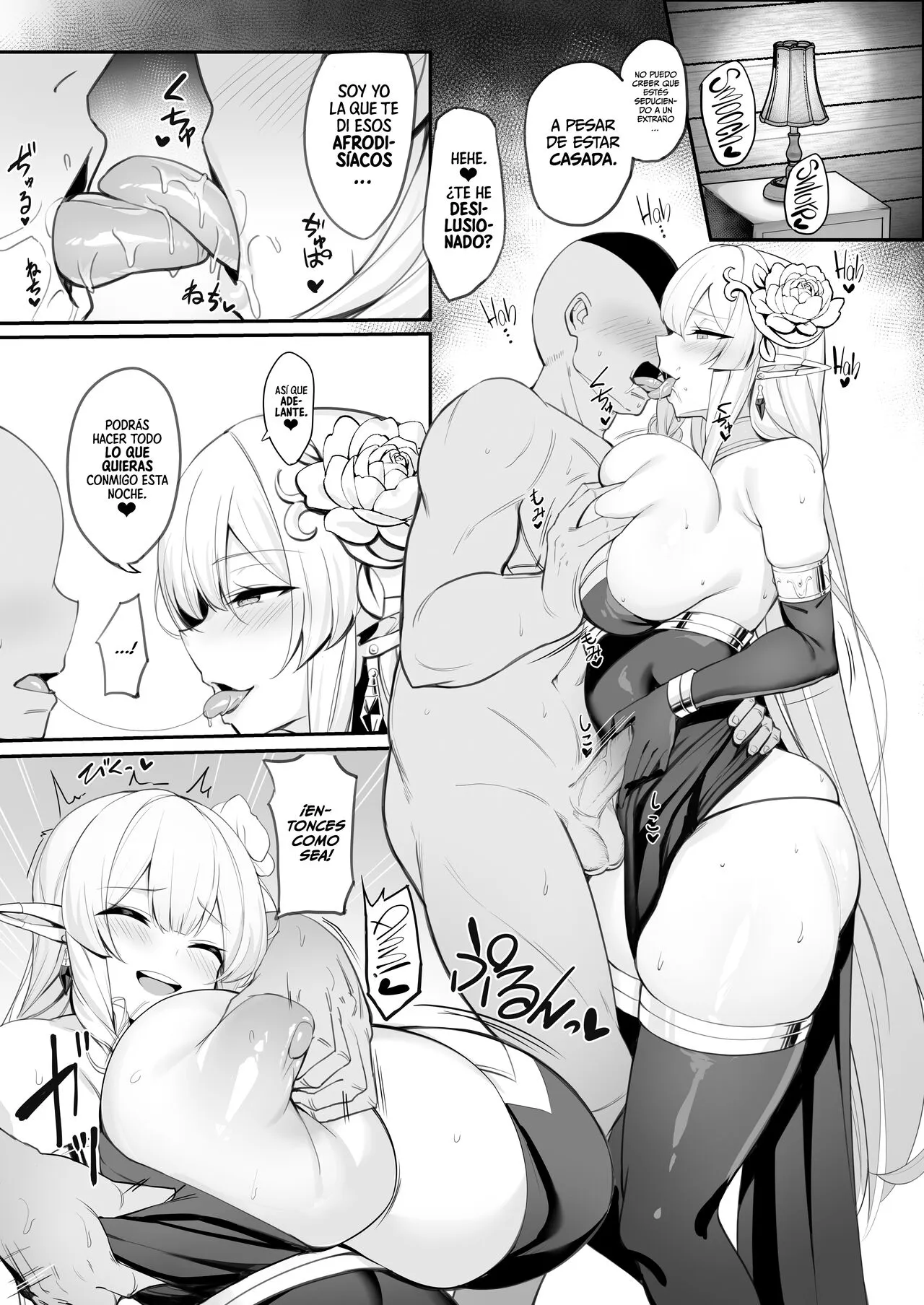 Elf Mama-San no manga | A Manga About an Elf Housewife | Page 8