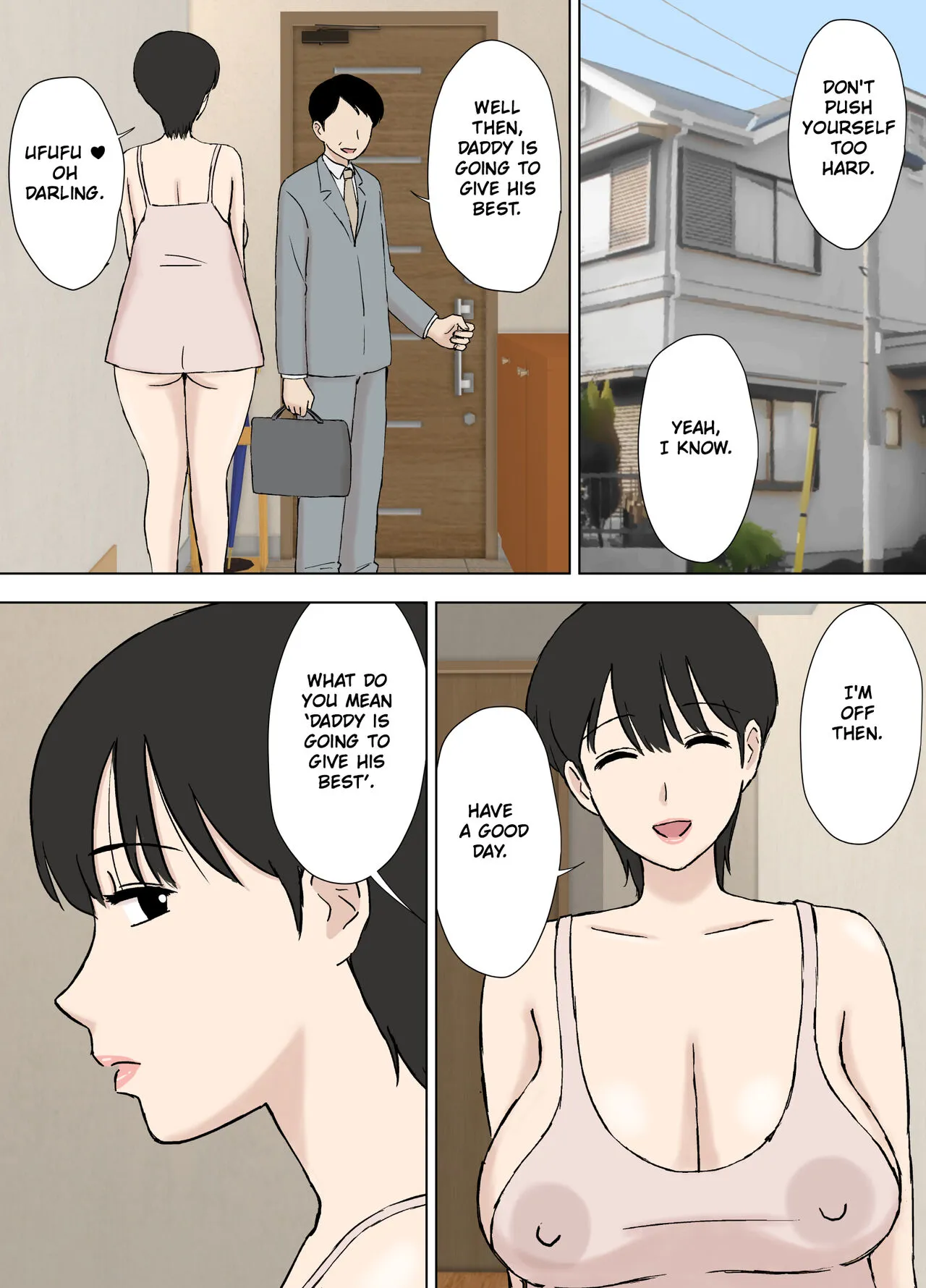 Juujun Mama no Chizuru-san to Otto no Tsurego | The Obedient Chizuru-san And Her Stepchild | Page 30