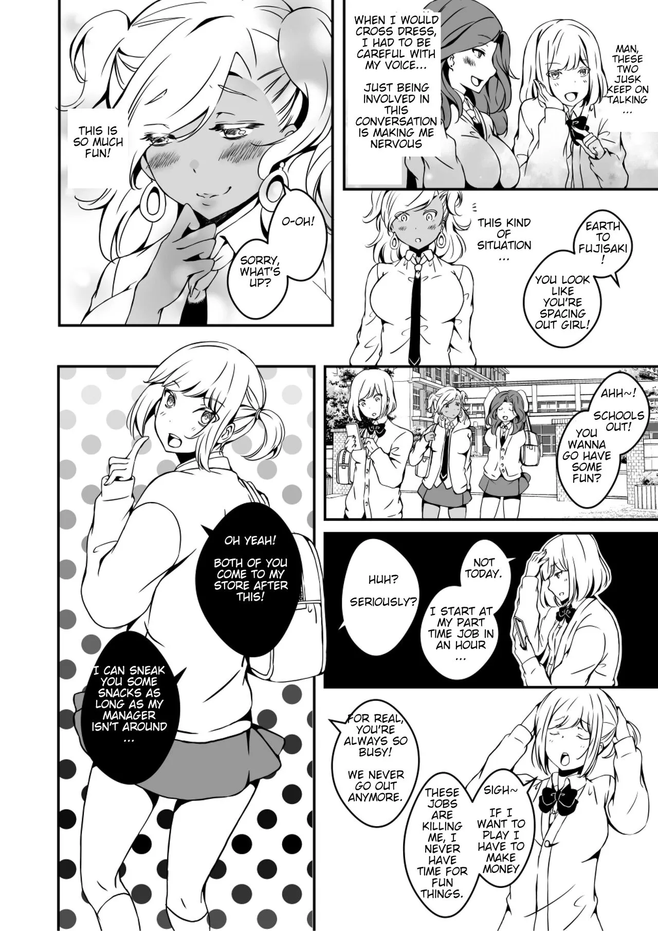 Onnanoko ni Naritai Ore to, Onna ni Akita Gal 2 | Page 4