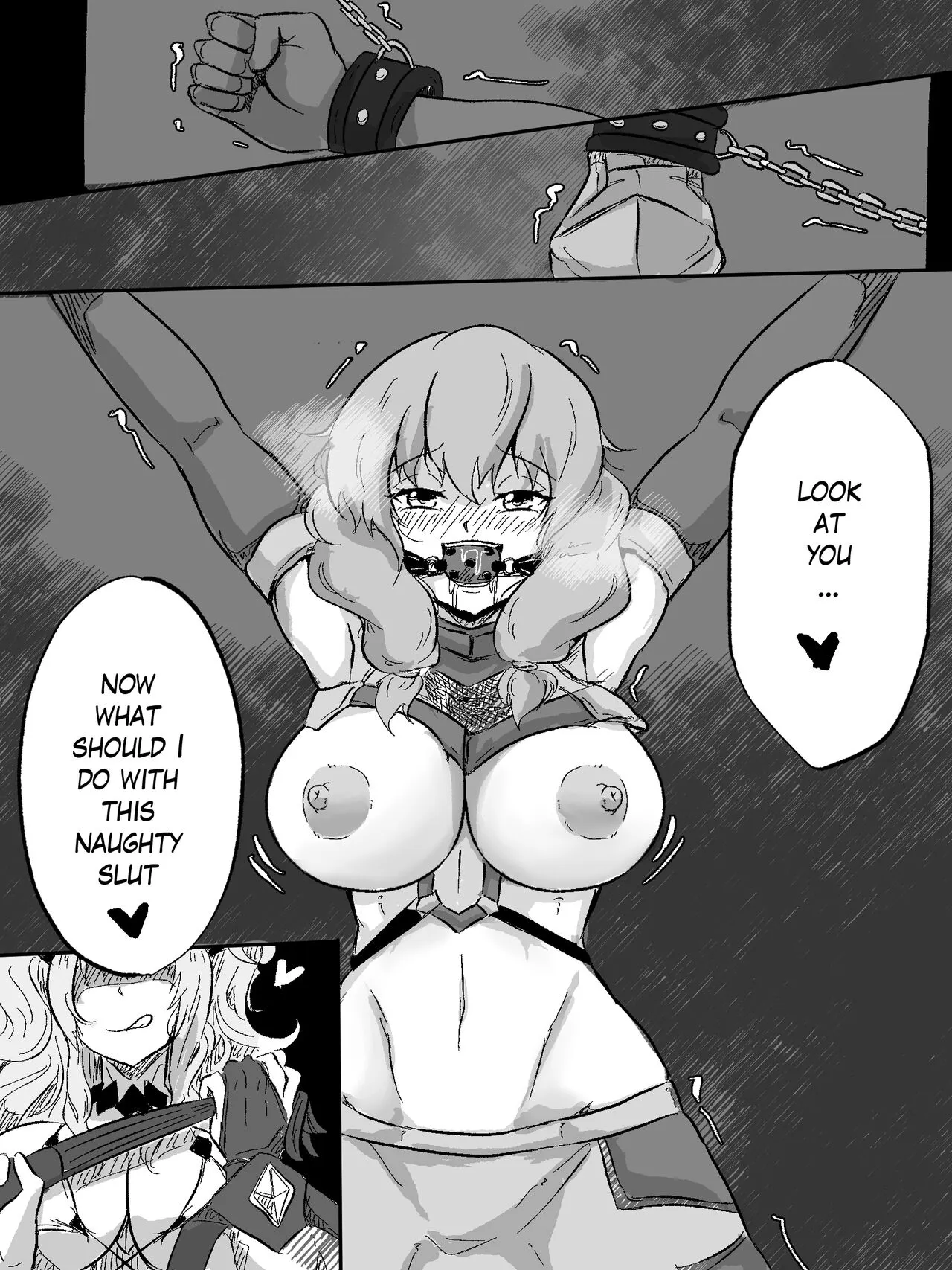 Slave Training - Taimanin Kirara & Komeiji + Bônus : Bad End - Tentacle Pit | Page 5