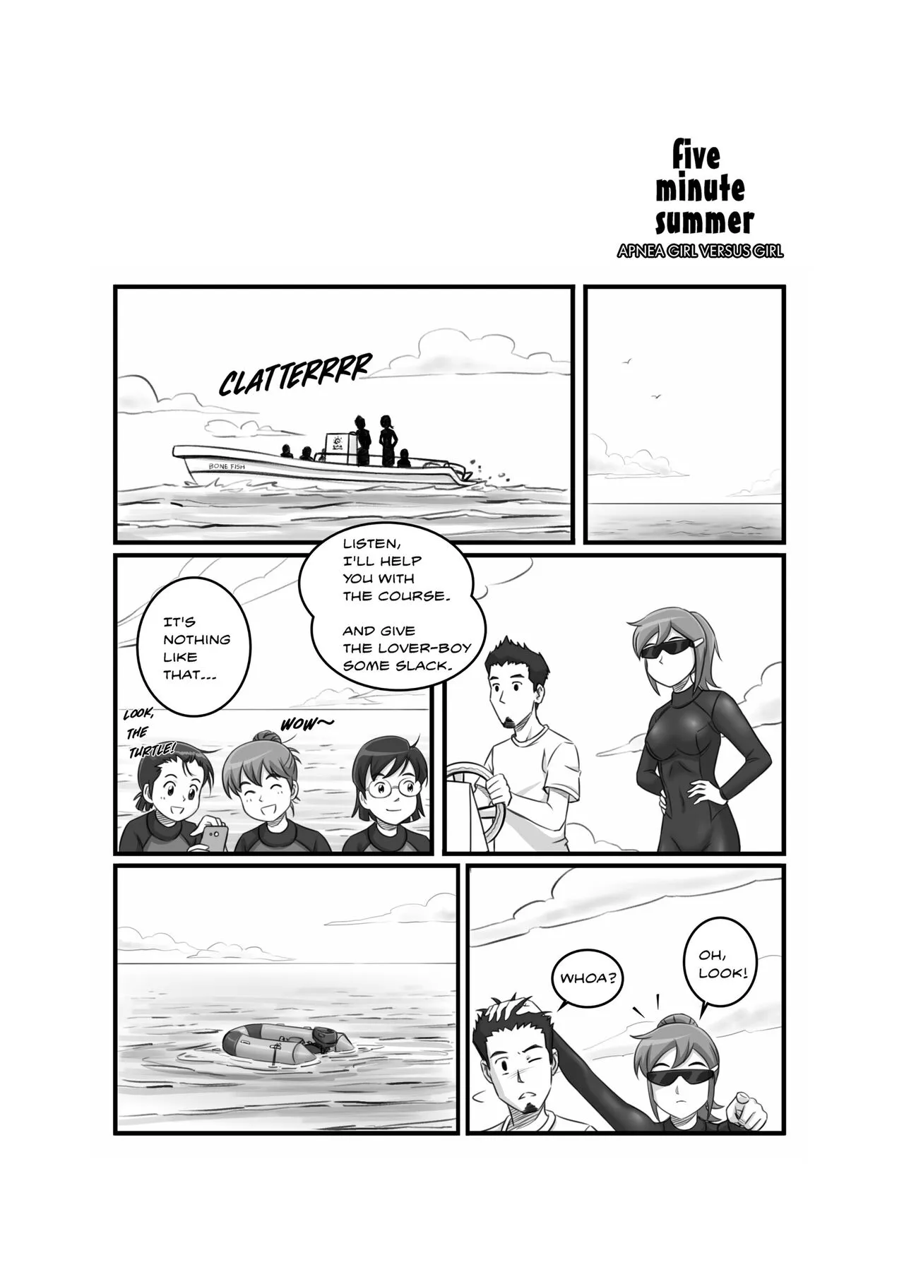 Apnea Girl Versus Girl | Page 24