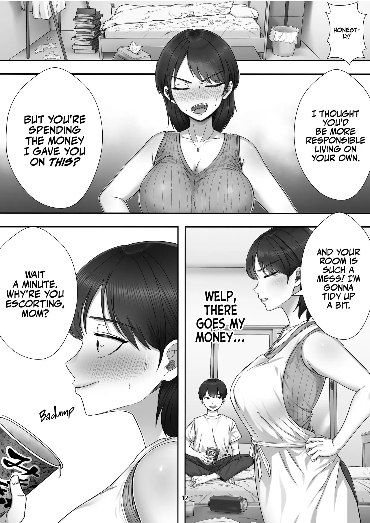 DeliHeal Yondara Gachi no Kaa-chan ga Kita Hanashi. | When I Ordered a Call Girl My Mom Actually Showed Up. | Page 11