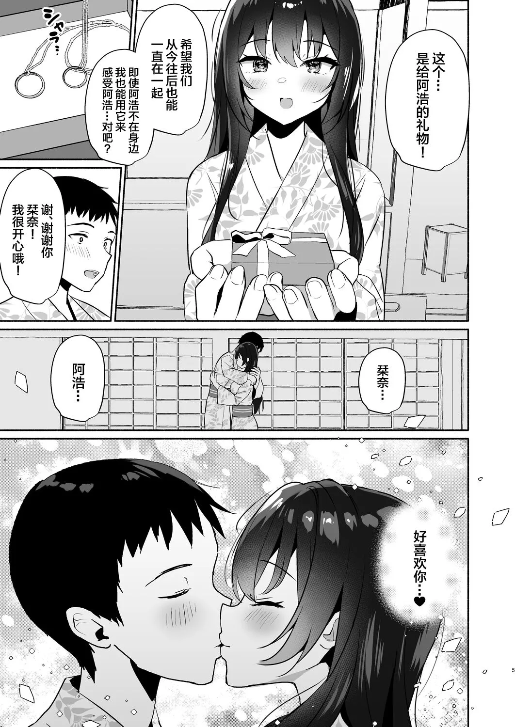 Boku no Kanojo wa Midasareru Ryokan Hen | Page 5