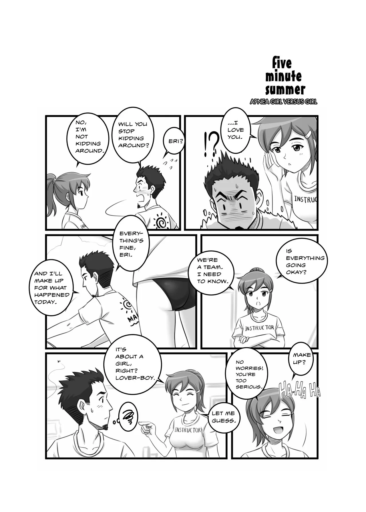 Apnea Girl Versus Girl | Page 23