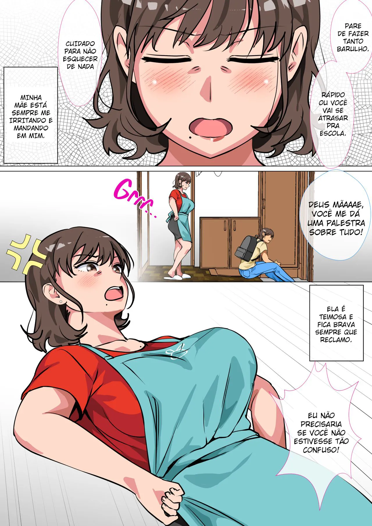 Ousama Game no Meirei de Haha to Sex Shita Hanashi - Eu ordenei que minha mãe fizesse sexo comigo no jogo do King | Page 2