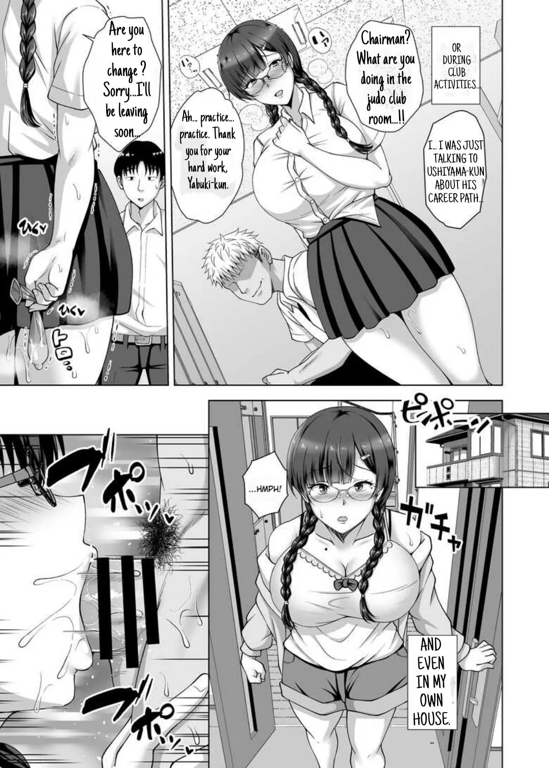 Why she took off her glasses ~The Unrequited Love of the Class President with Huge Tits who allowed herself to be Manipulated by her Boyfriend~ | Page 21