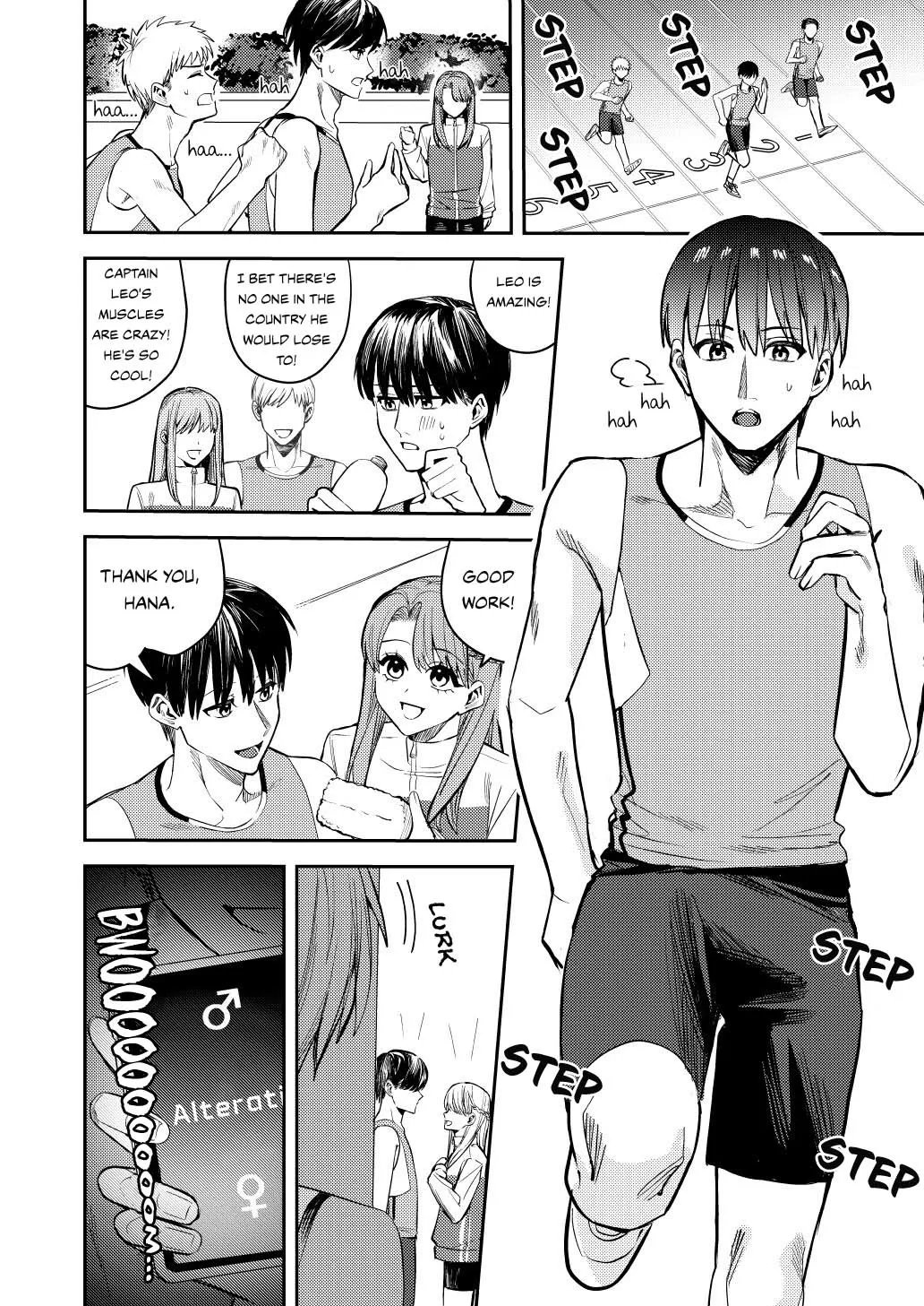 Rikujoubu no Ore ga Onna ni Sarete Kairaku ni Ochiteiku Ohanashi |  | How I Was Turned Into A Woman, Left The Track Team, And Became A Slut  {Sankaku Scans} | Page 2