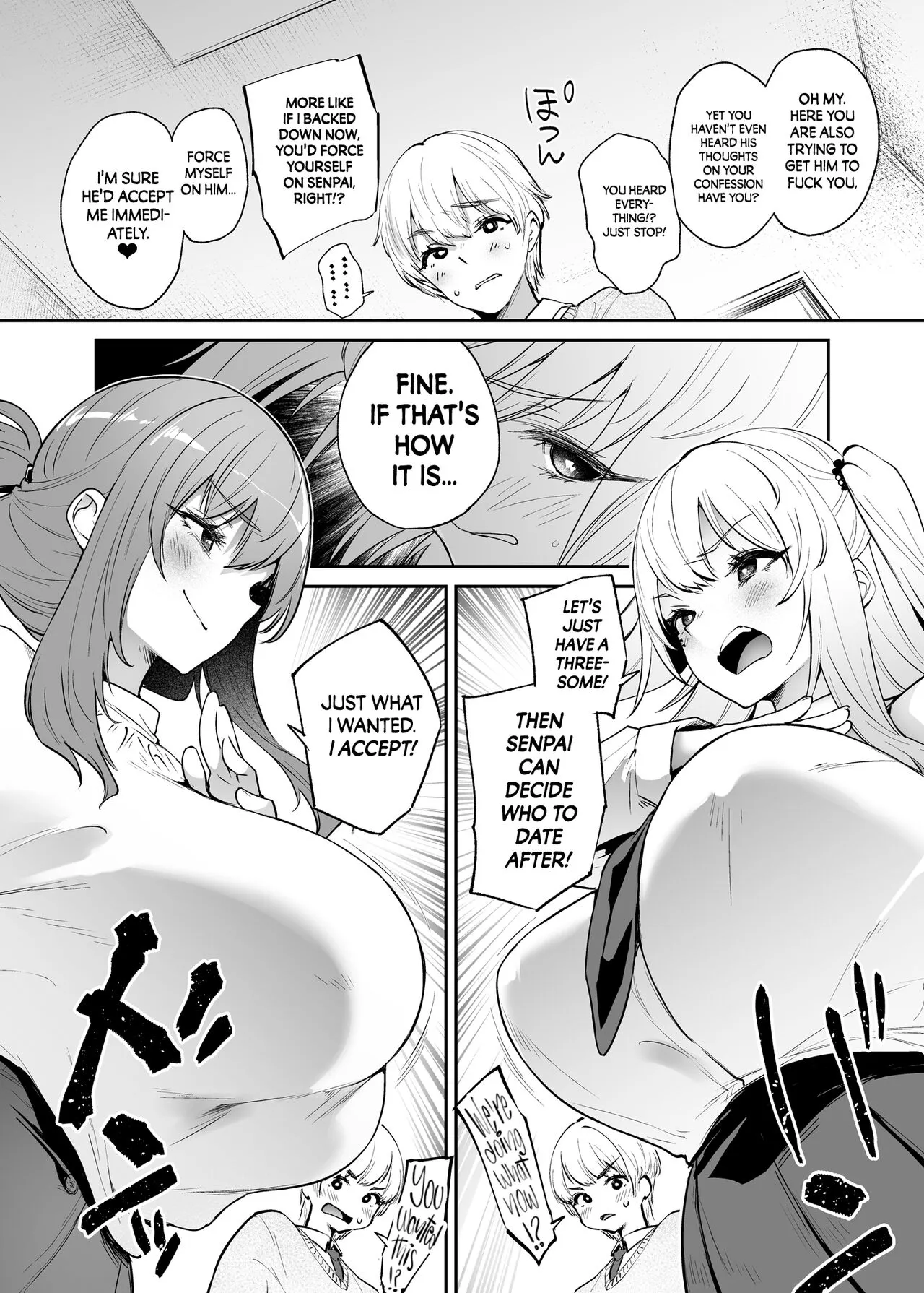 Boku to Kanojo to Kanojo no Haha to | Her, her Mom, and Me | Page 9