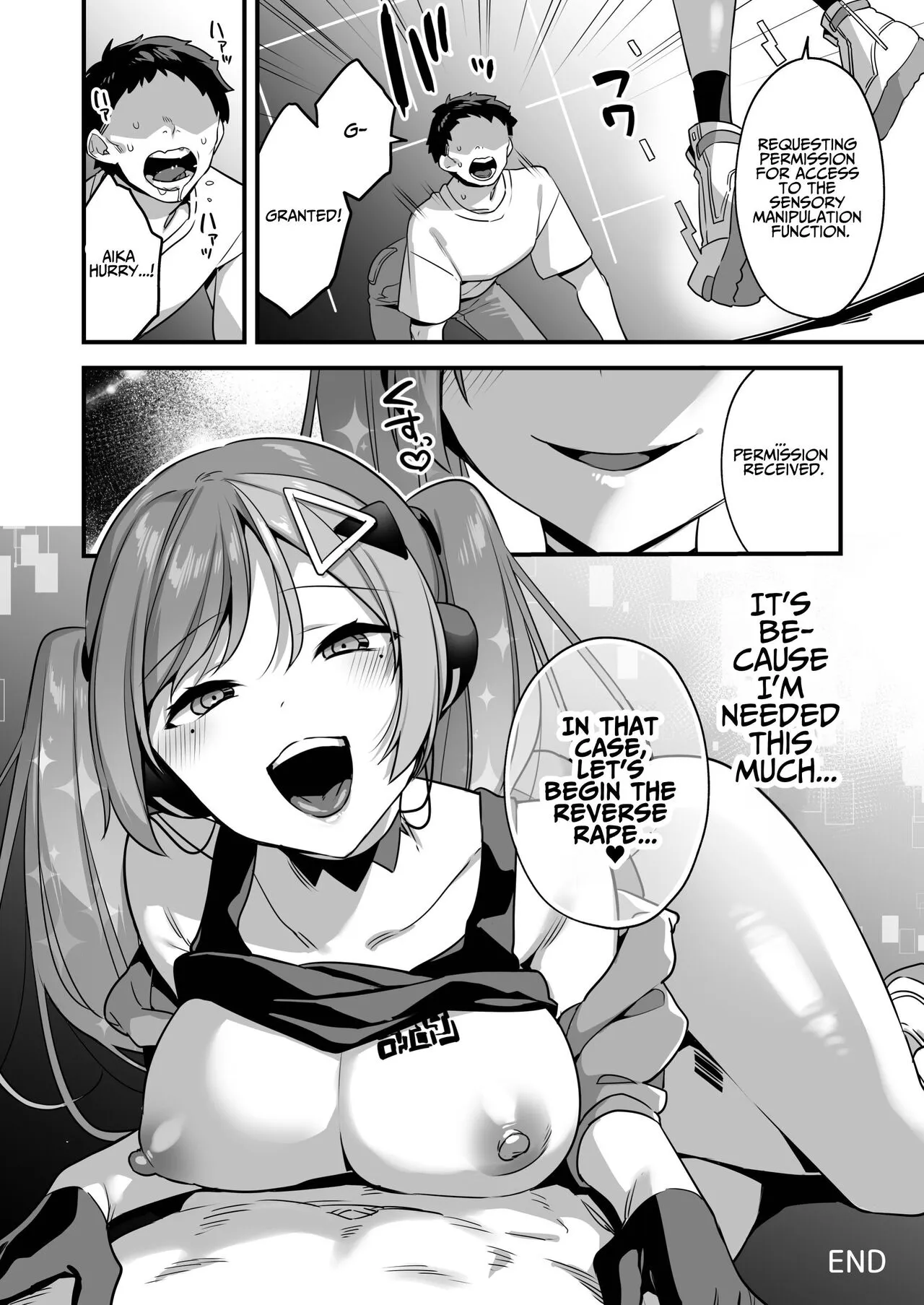 Ero Manga AI no Gyakushuu ~Jinrui Wakarase Gyaku Rape~ | Page 34