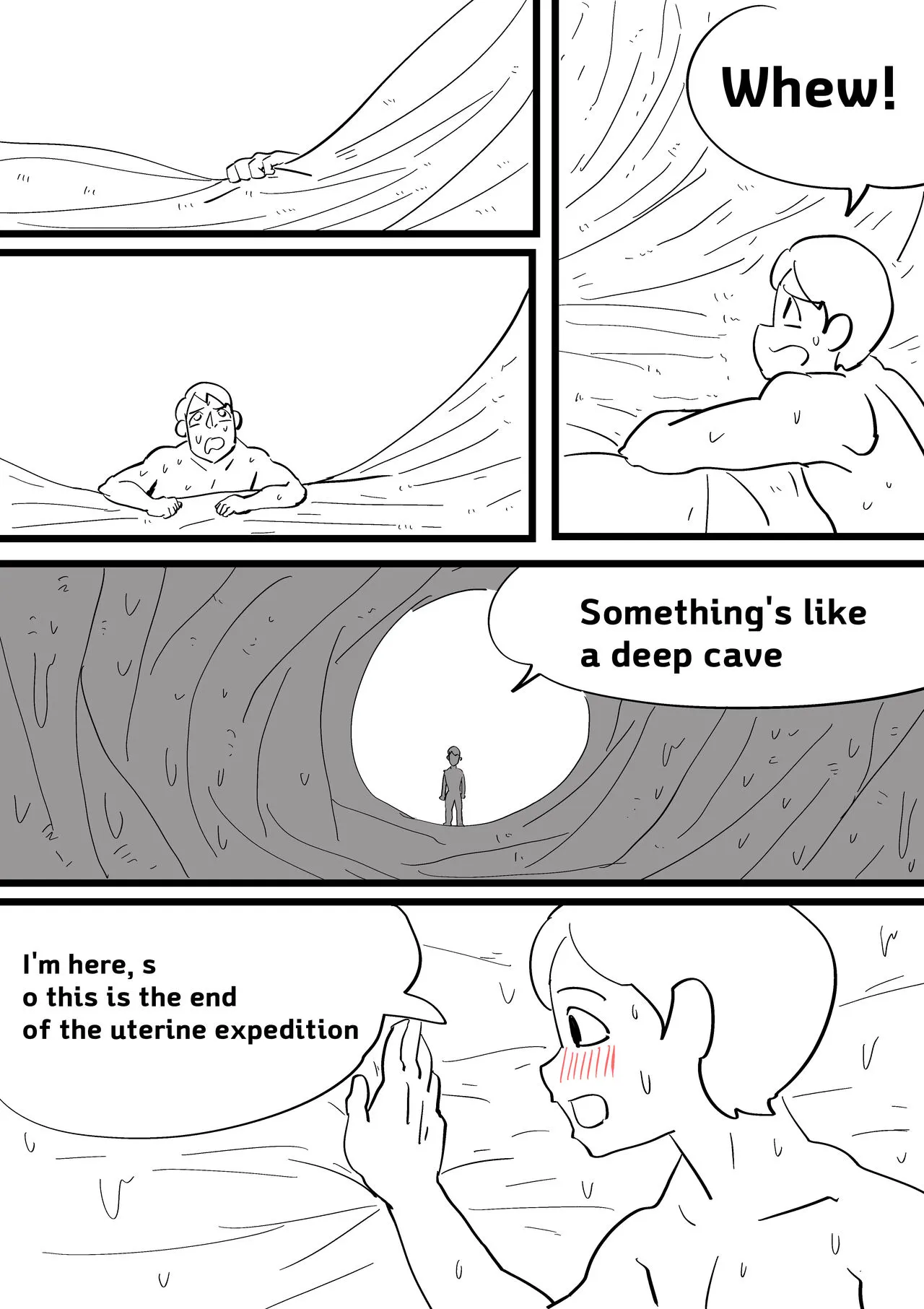 Exploration of the mother's uterus {by inside} | Page 34