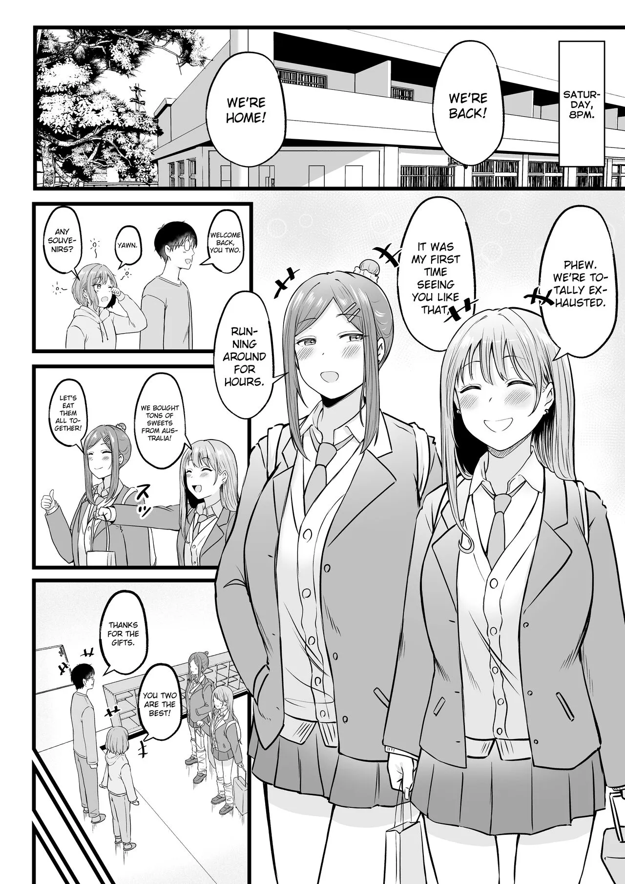 Joshiryou Kanrinin no Boku wa Gal Ryousei ni Furimawasarete masu 2 | Swayed by the Gals in the Girls' Dorm I Manage | Page 48