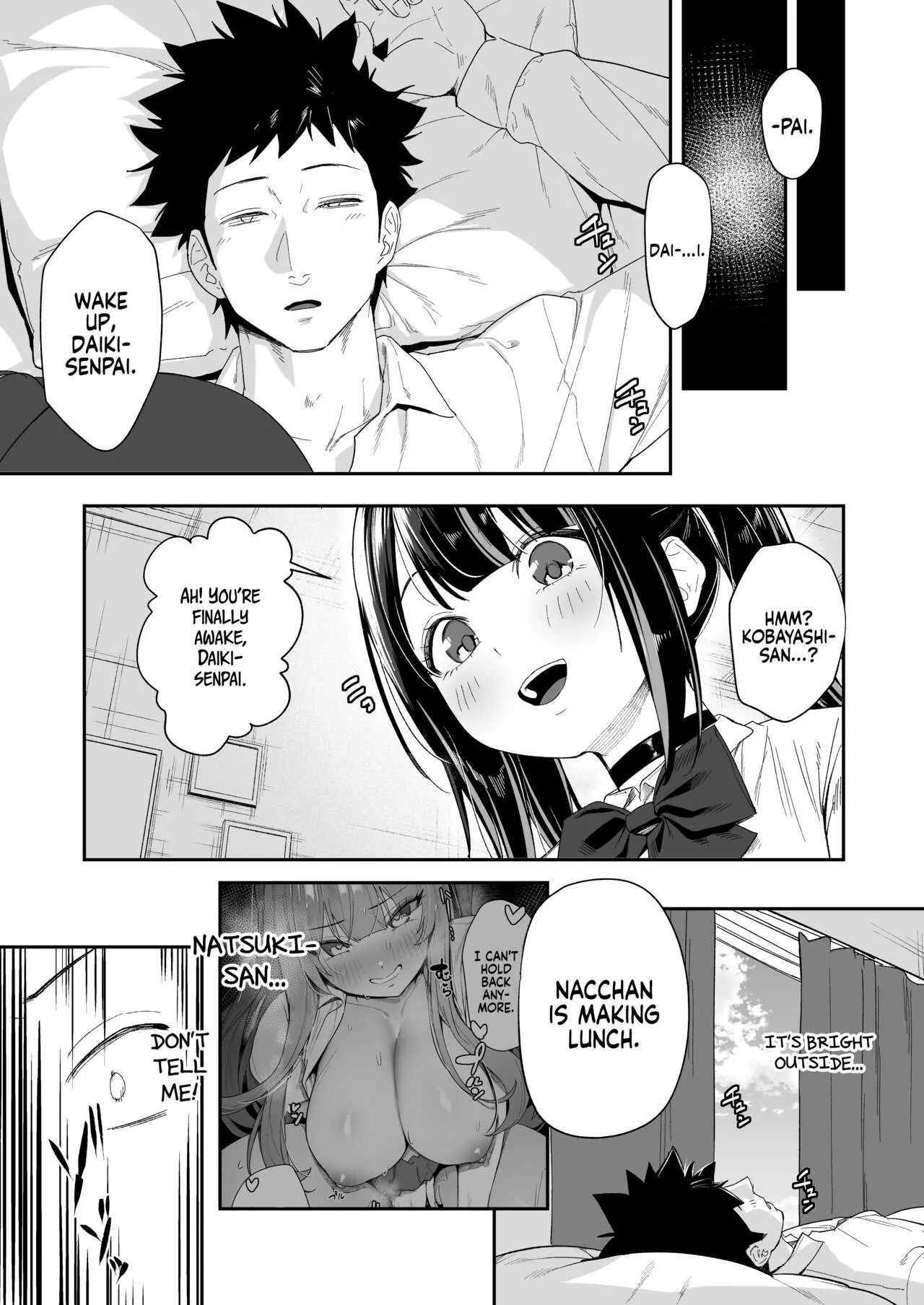 Senpai, Kyou Tomatte mo Ii yo ne? | Can we stay at your place tonight Senpai? | Page 50