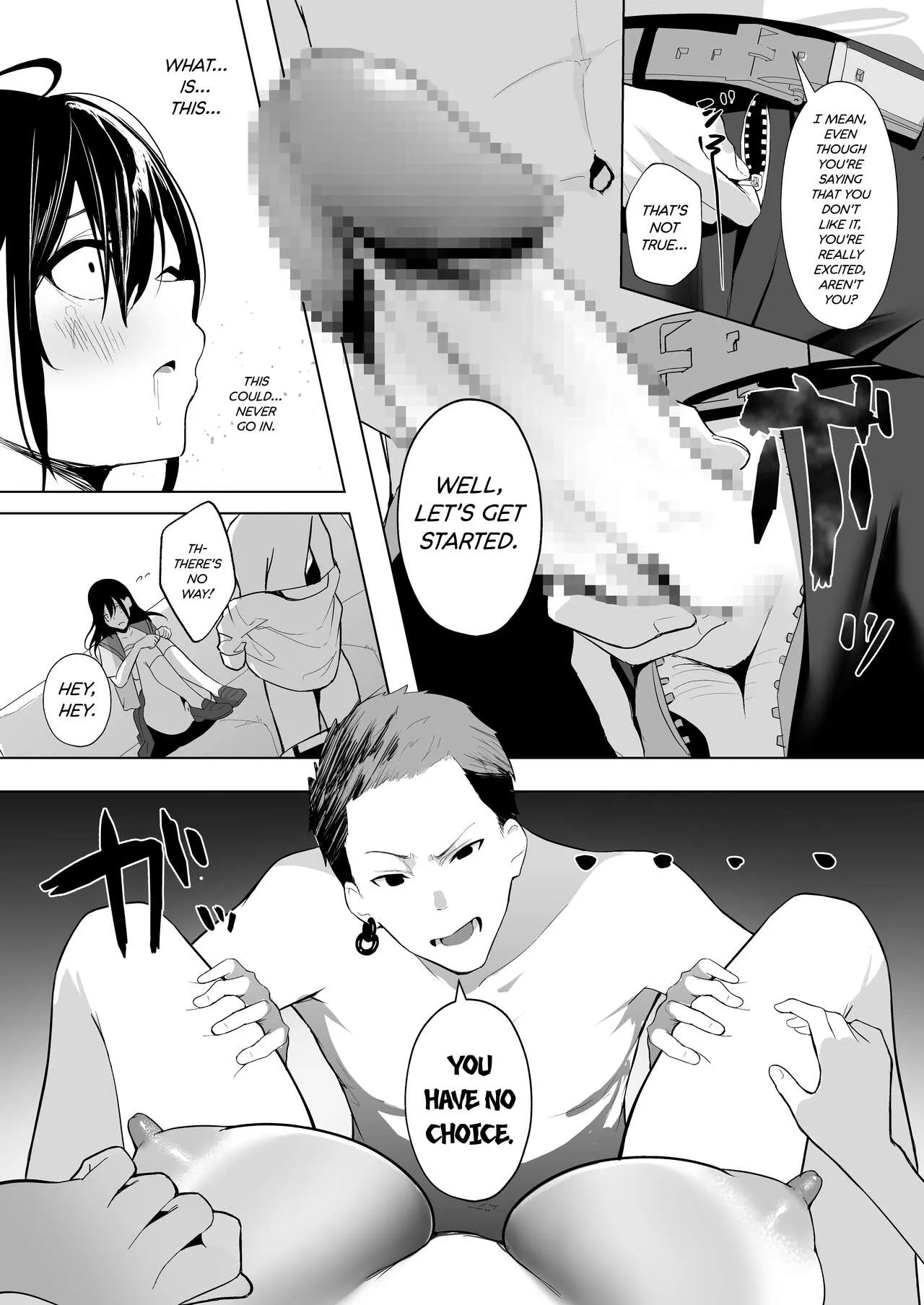 Kamikazari ~Boku no Downer-kei Kanojo ga Class no Kyokon DQN ni Me o Tsukerareta Hanashi~ | Hair Ribbon - How My Reserved Girlfriend Was Targeted By A Big-Cocked Fuckboy In My Class. | Page 19