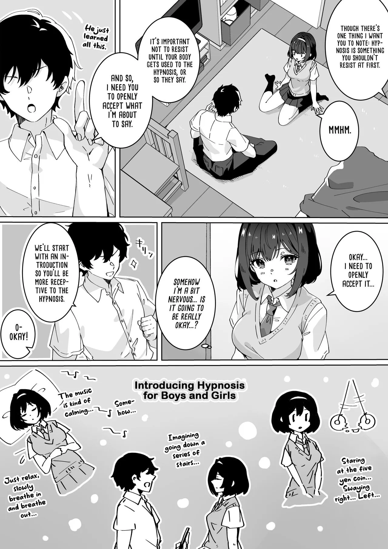 Saiminjutsu nara Kyonyuu JK ni Nandemo Dekiru tte Hontou desu ka? | Is It True That Hypnosis Lets You Do Whatever You Want With Busty JKs? | Page 6