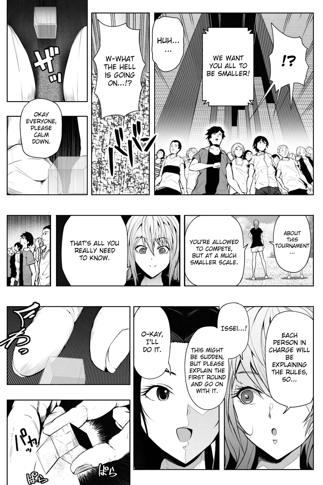 Shukushou Ikinokori Taikai Ch.1-6 | Shrinking Survival Competition Ch.1-6 | Page 4